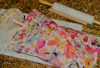 Beeswax Bread Bag (Pink Floral)