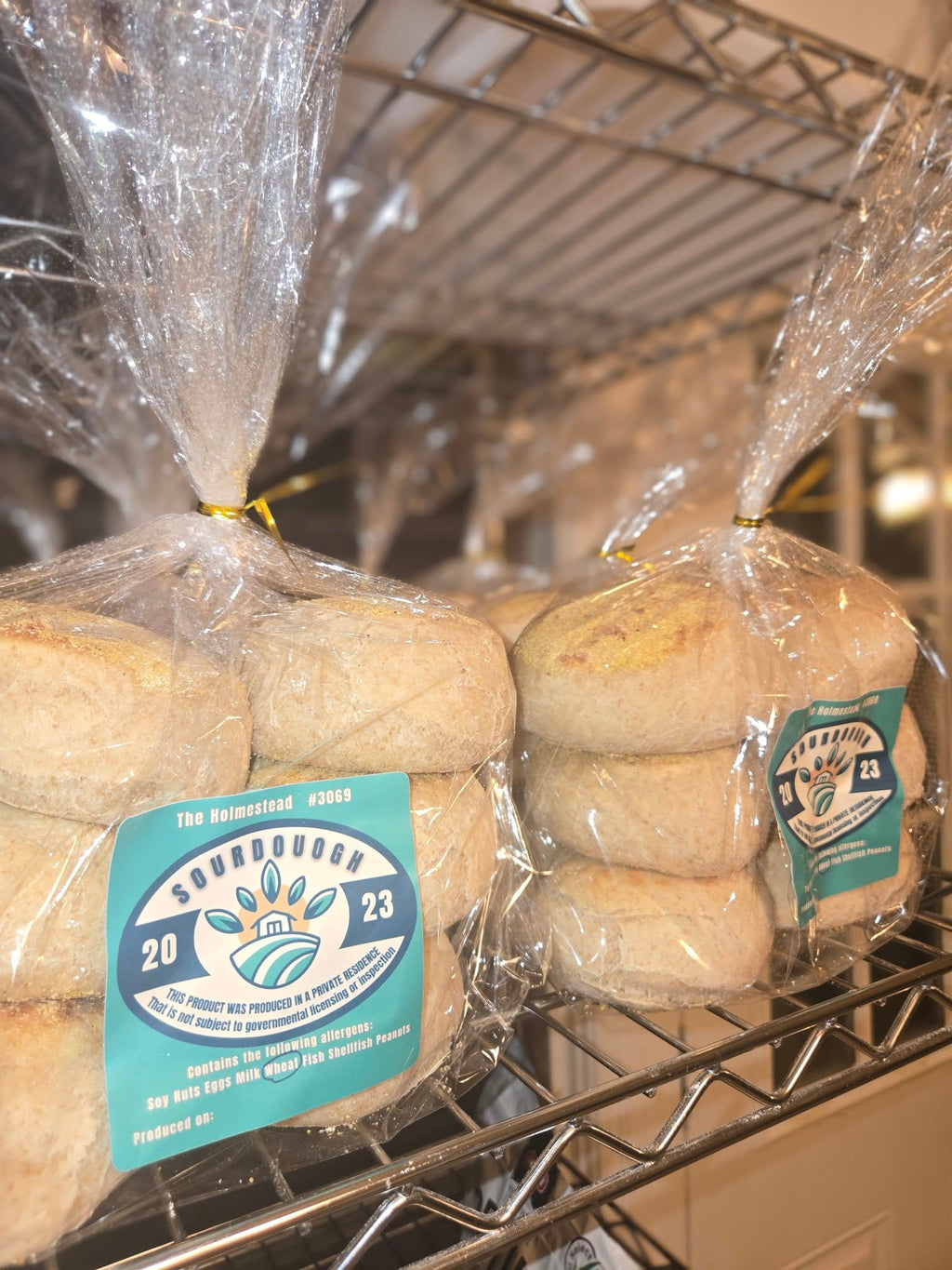 Sourdough English Muffins (6 pack)