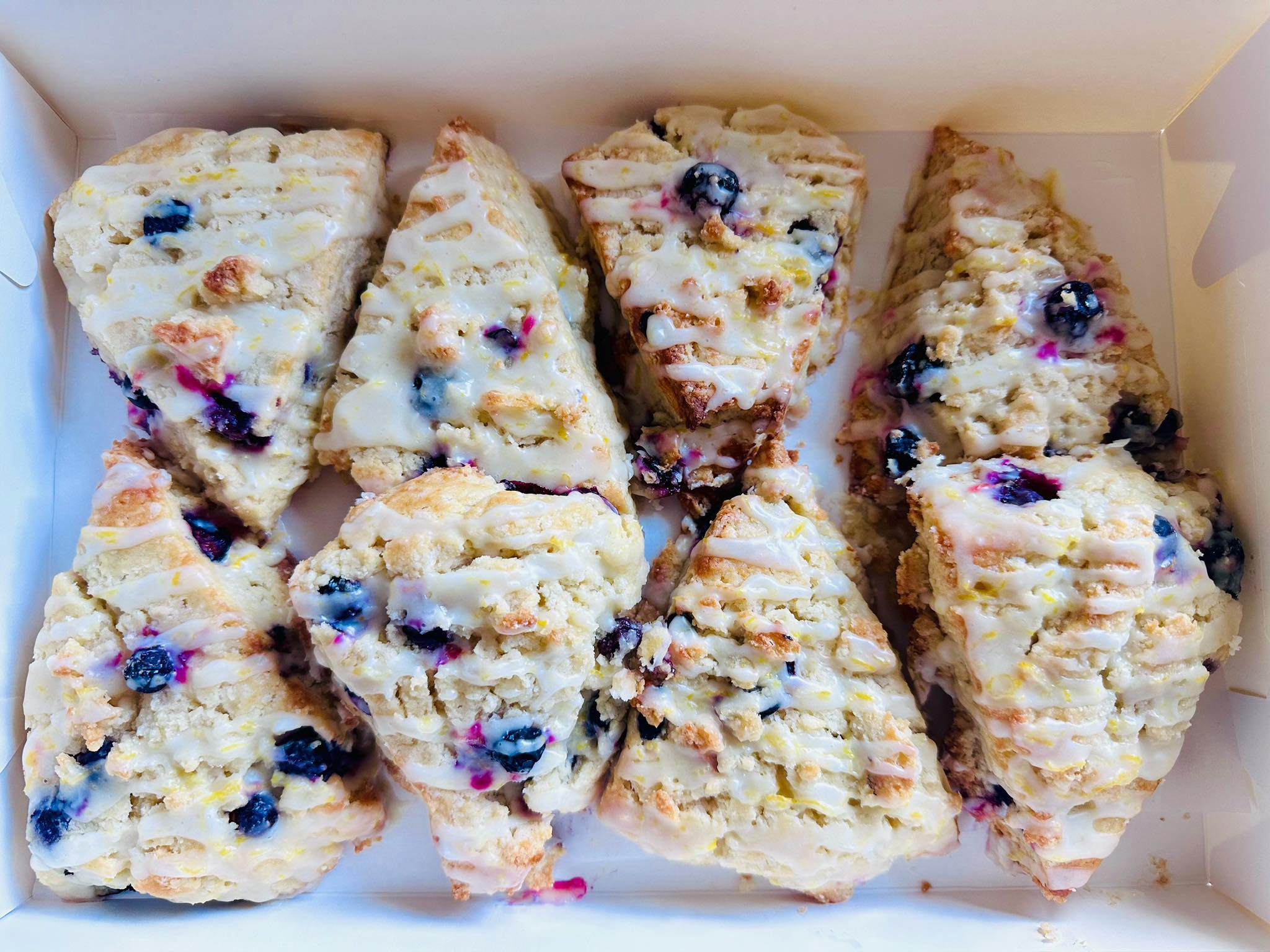Blueberry Lemon Scones (2-pack)