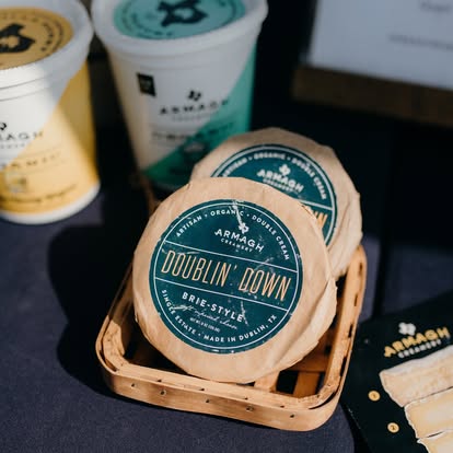 Certified Organic Doublin’ Down Double-Cream Brie-Style Cheese (Interest)