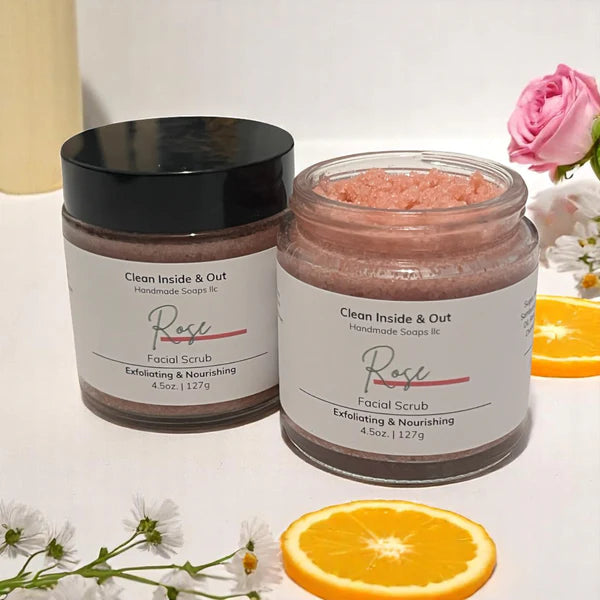 Rose Facial Scrub