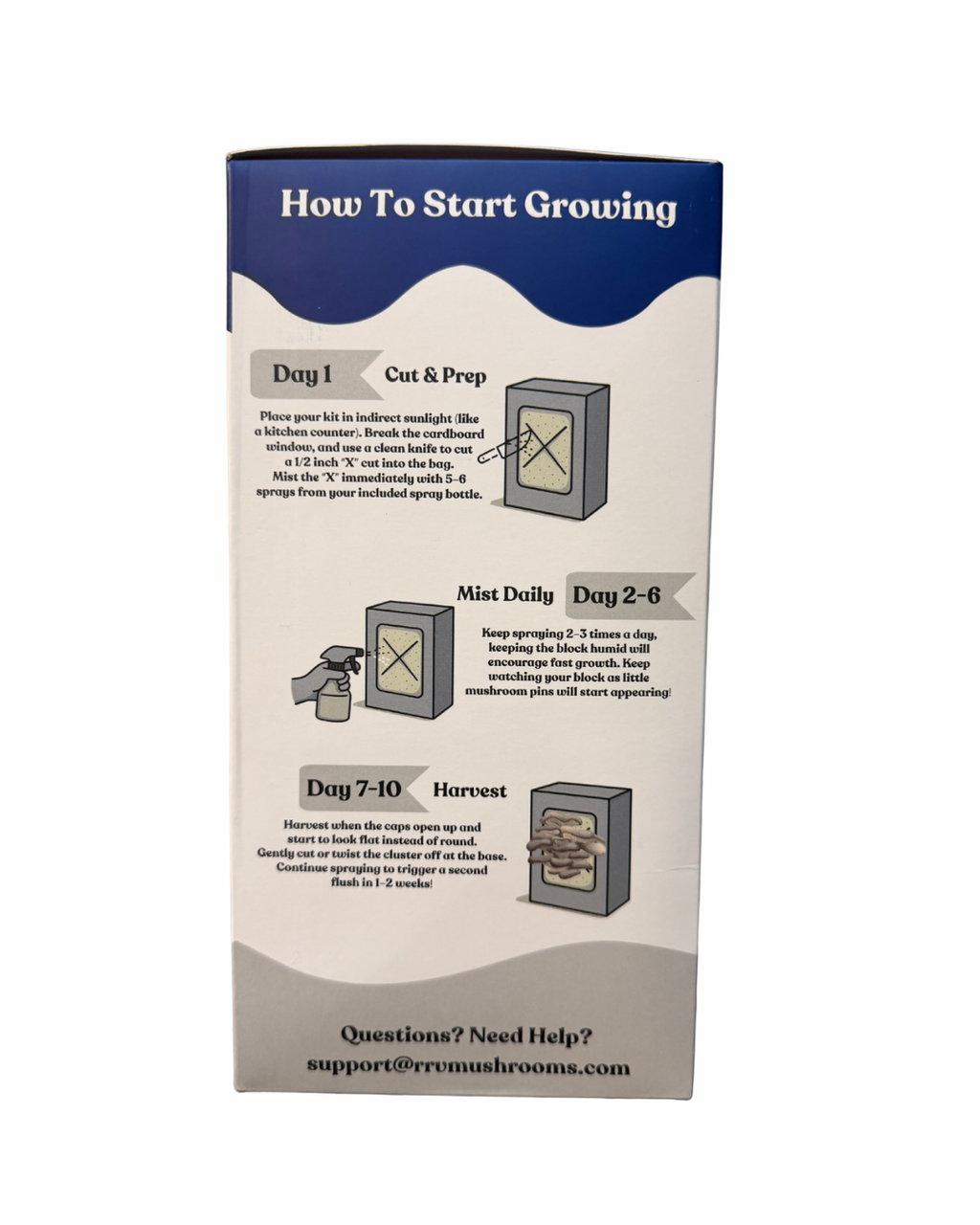 Blue Oyster Mushroom Grow Kit