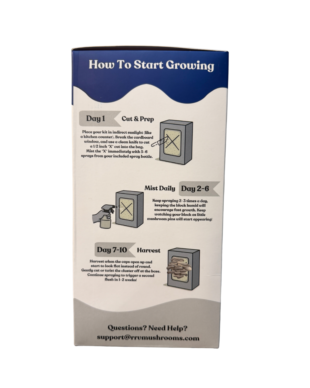 Blue Oyster Mushroom Grow Kit