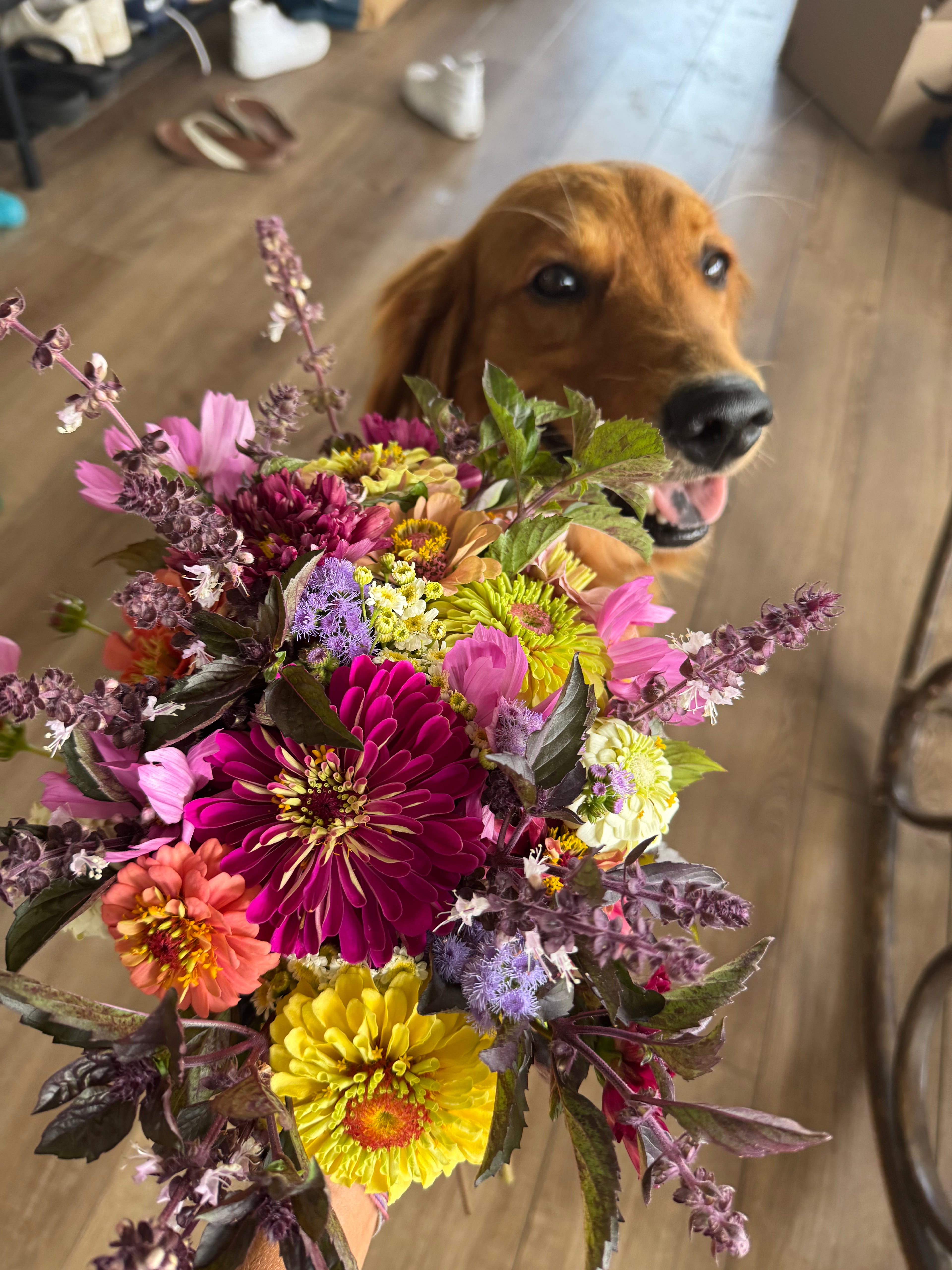 Seasonal Bouquet Wrap