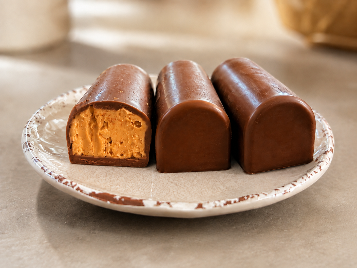 Spiced Chocolate Peanut Crunch Bars (gluten-free)