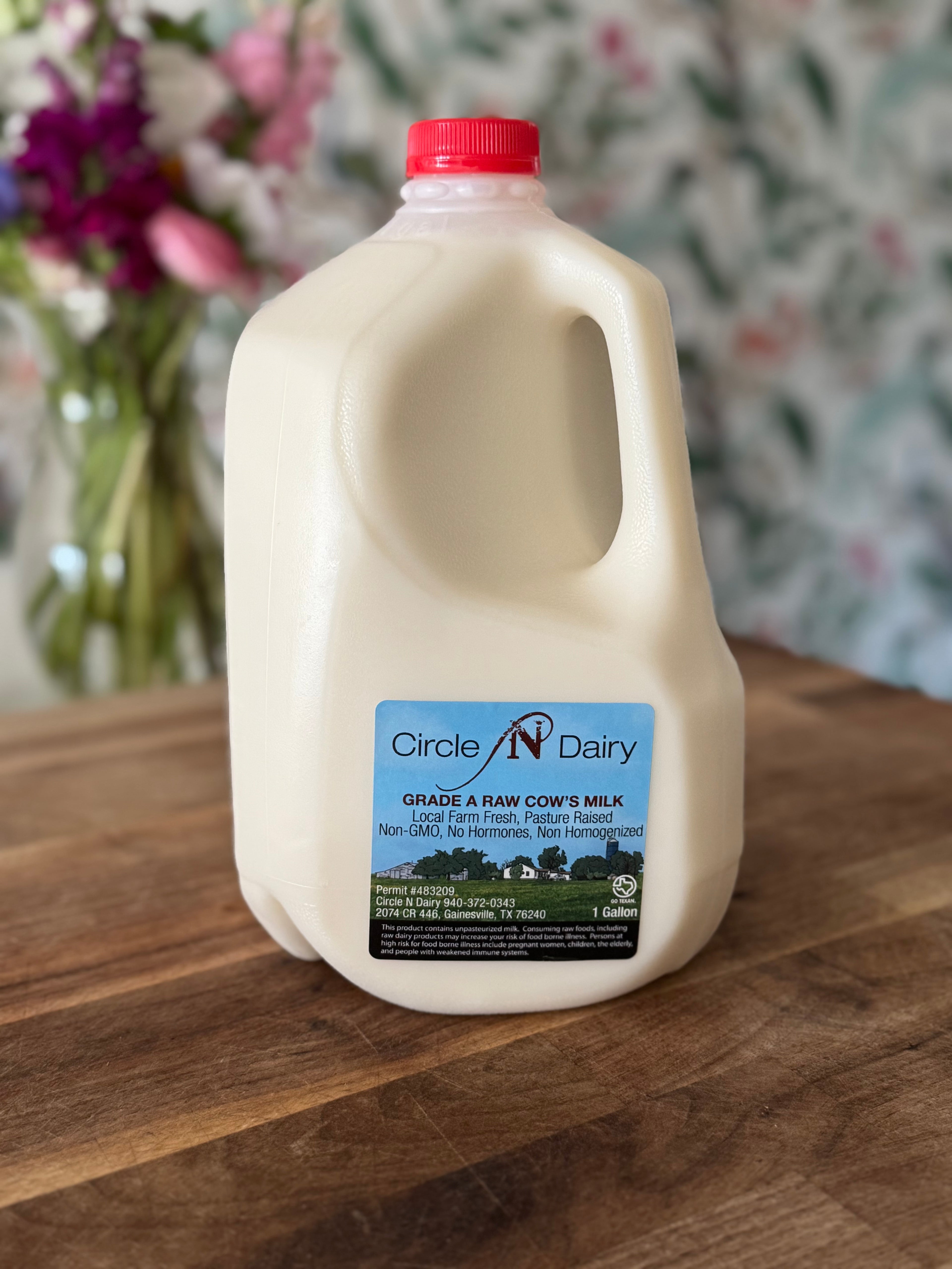 Raw Milk (Gallon or Half-Gallon)
