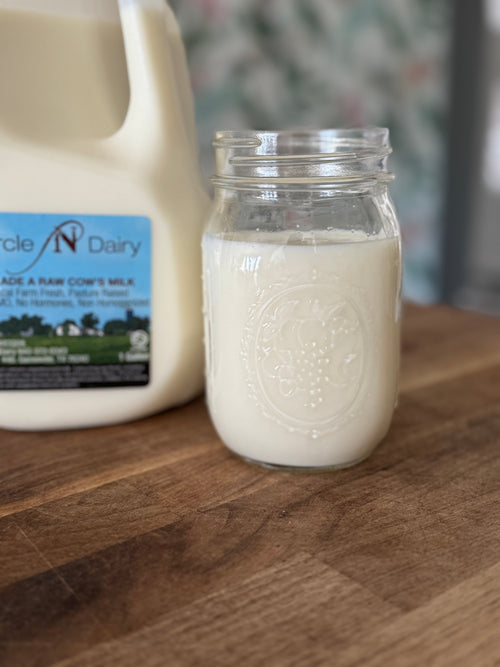 Raw Whole Milk (Choose Size)