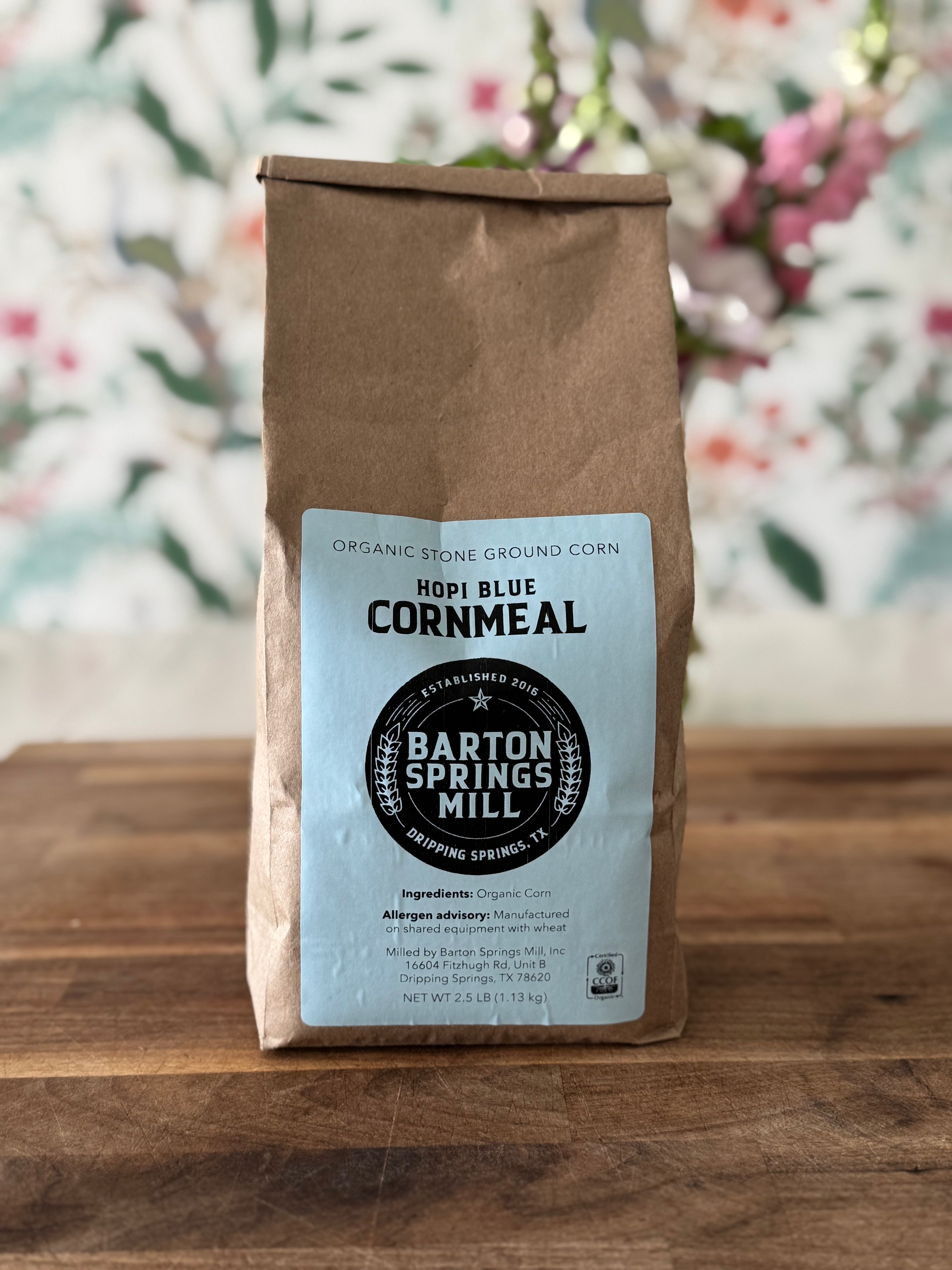 Organic Hopi Blue Cornmeal (2.5lb)