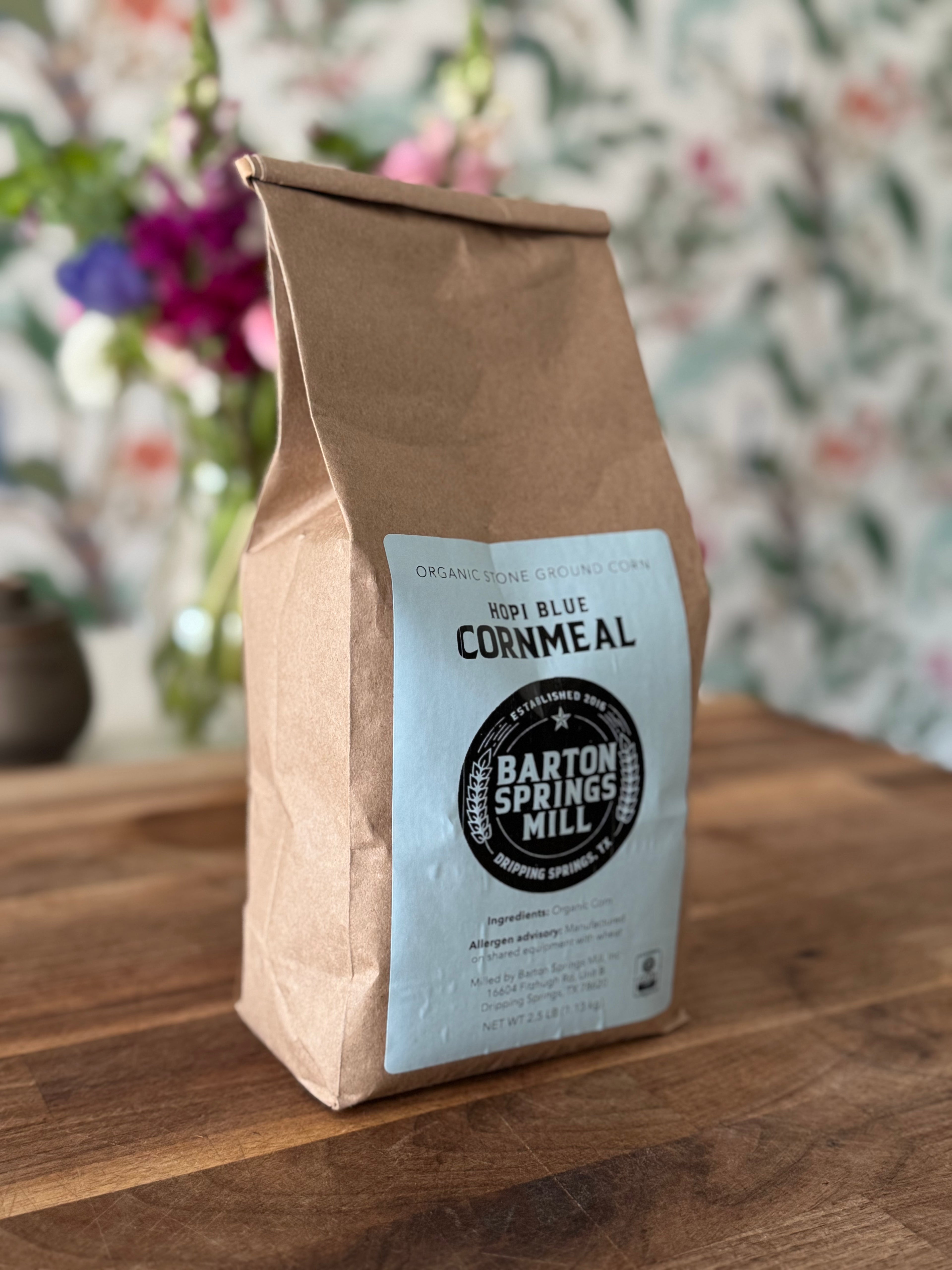 Organic Hopi Blue Cornmeal (2.5lb)