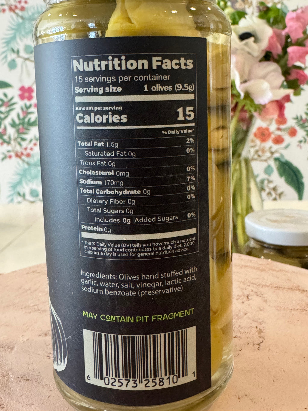 Garlic Stuffed Olives (5oz)