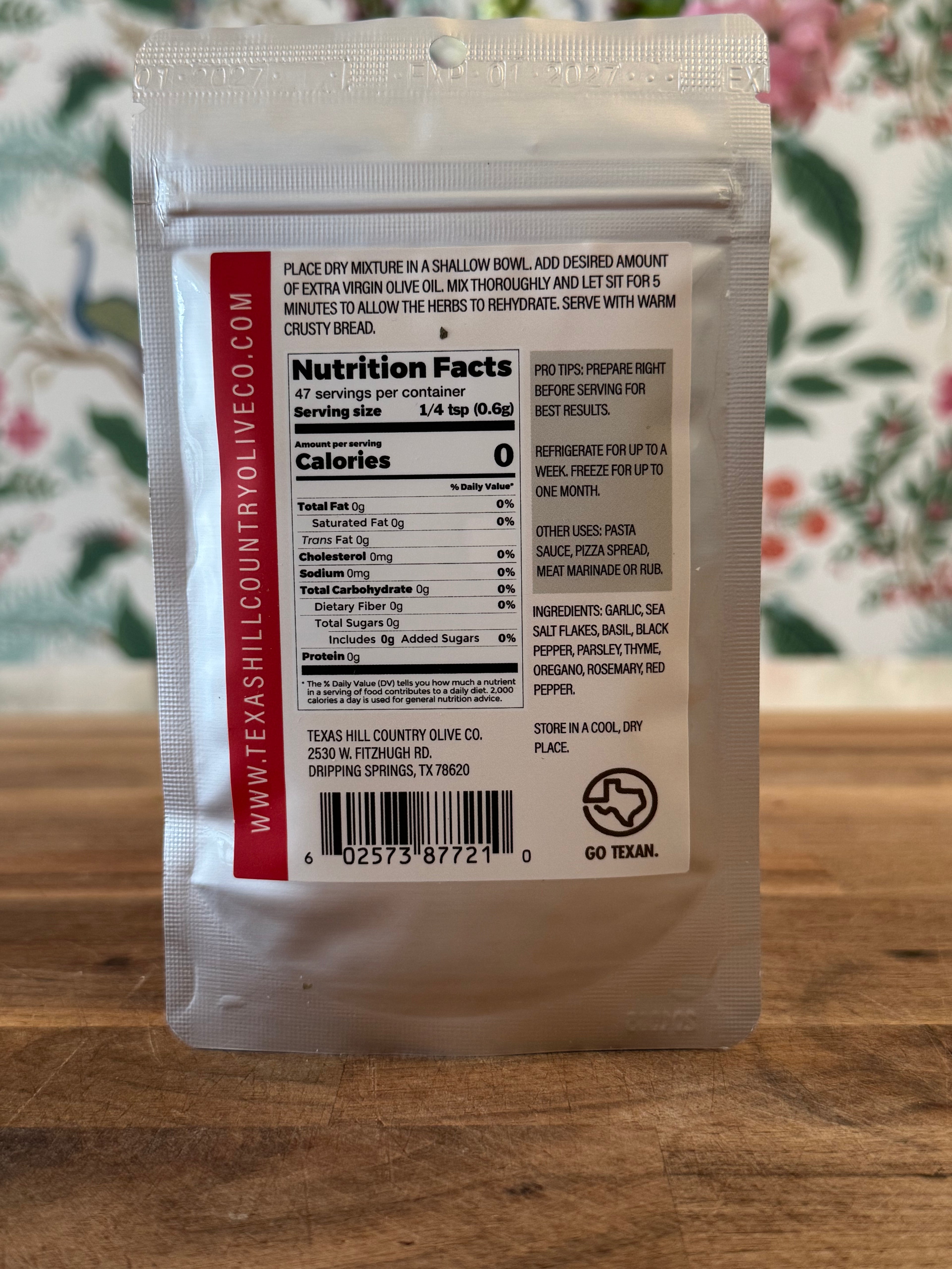 Italian Bread Dipping Spices (1oz)