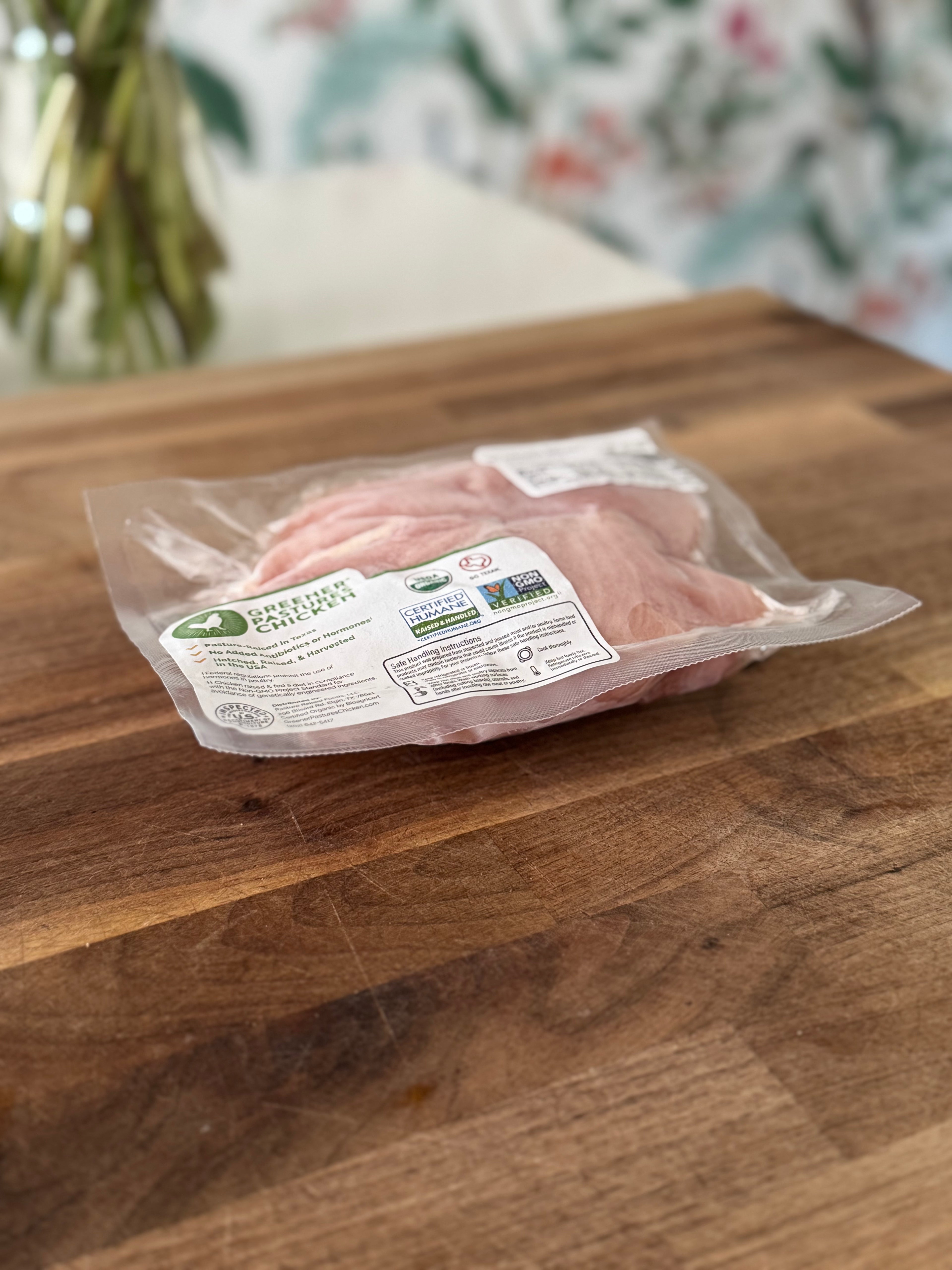 Organic Boneless Skinless Breast (~16oz)