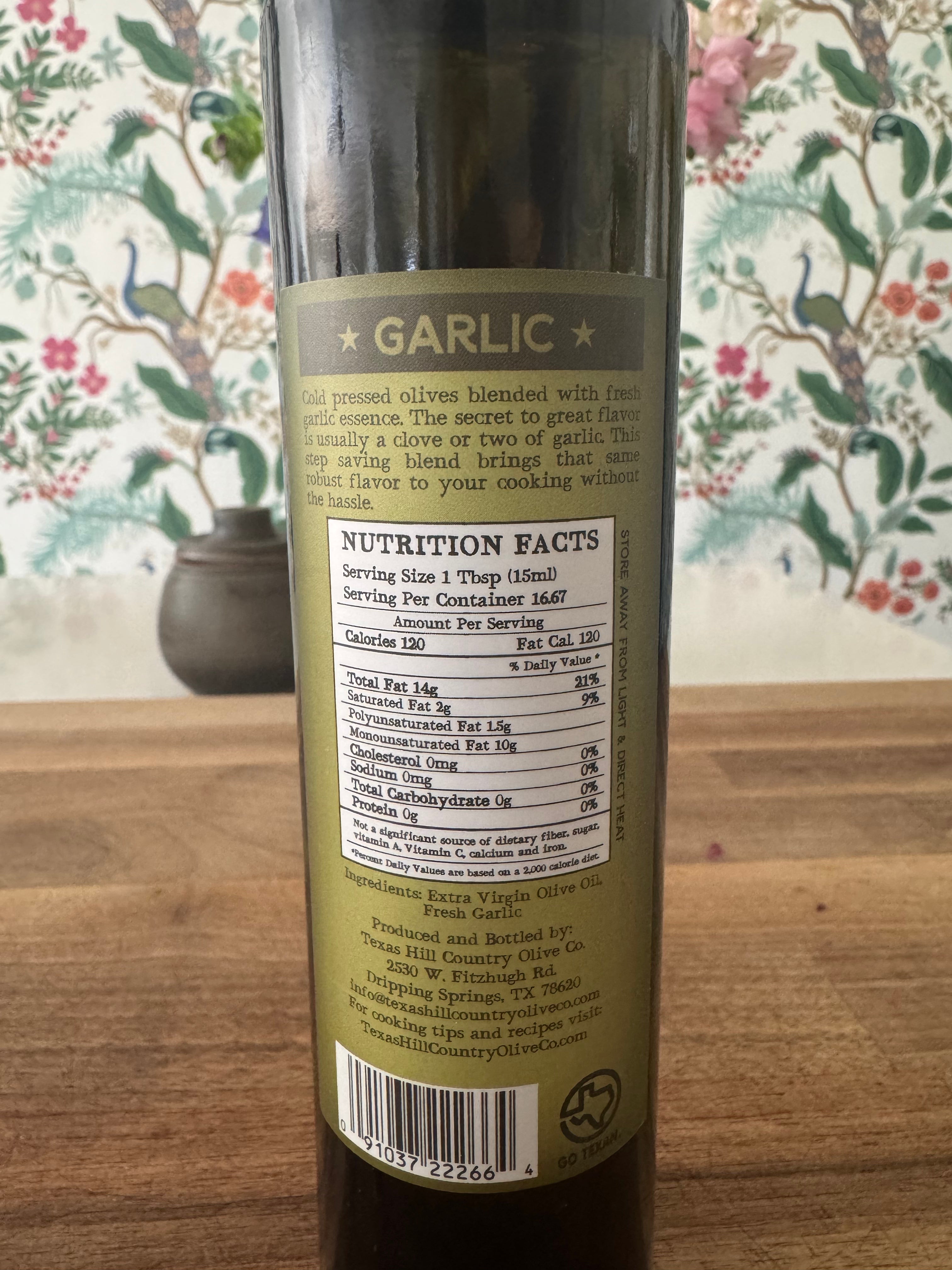 Garlic Infused Olive Oil (250ml)