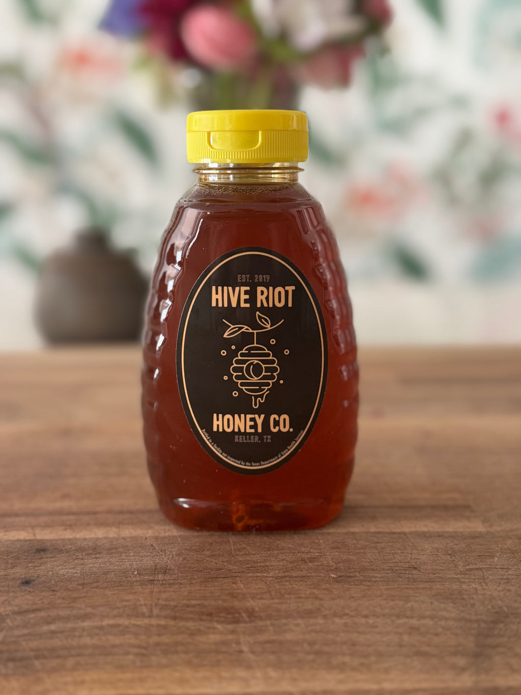 Raw Texas Wildflower Honey (1lb Squeeze Bottle)