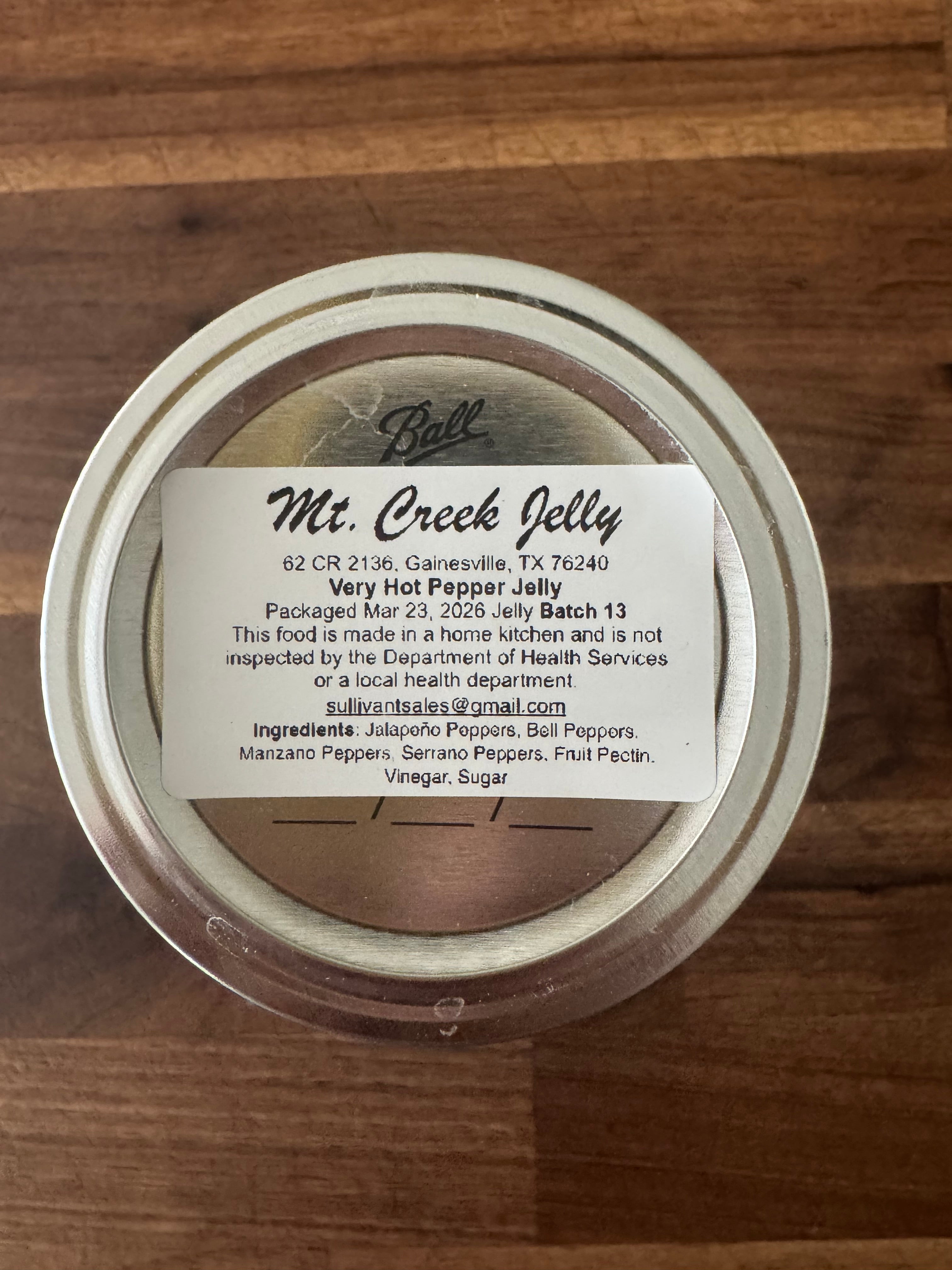 Seasonal Pepper Jellies - Choose Flavor