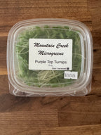 Purple Top Turnip Microgreens (1oz or 2oz)