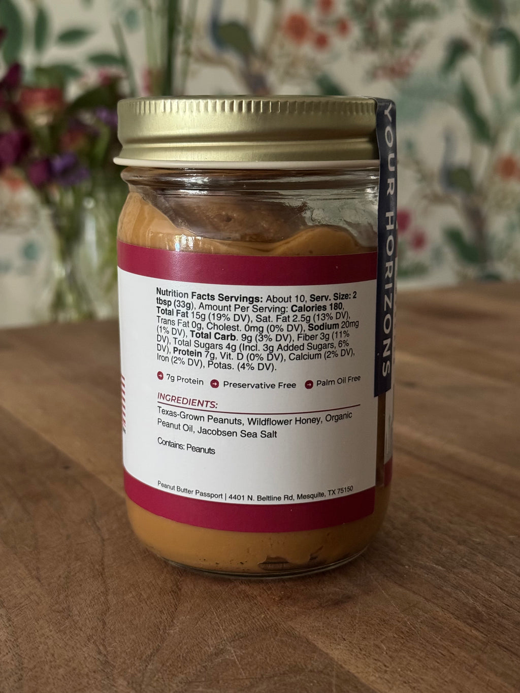Wildflower Honey Peanut Butter (11oz)