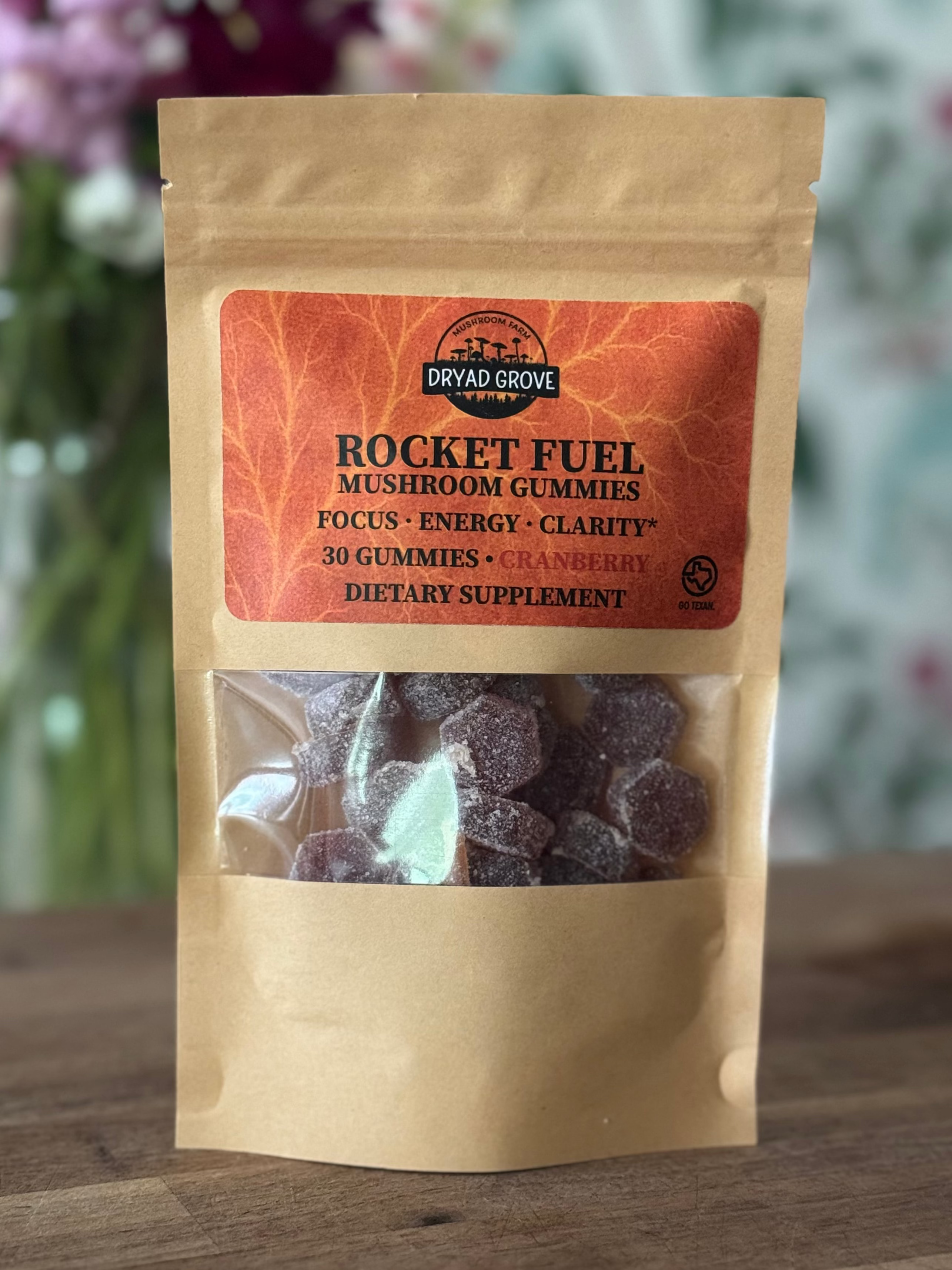 Rocket Fuel Mushroom Gummies (30ct)