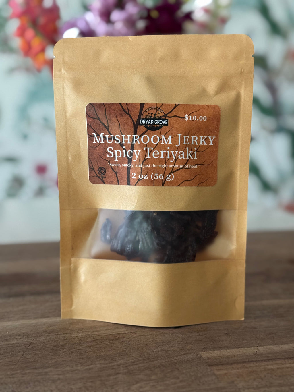 Spicy Teriyaki Mushroom Jerky (2oz)