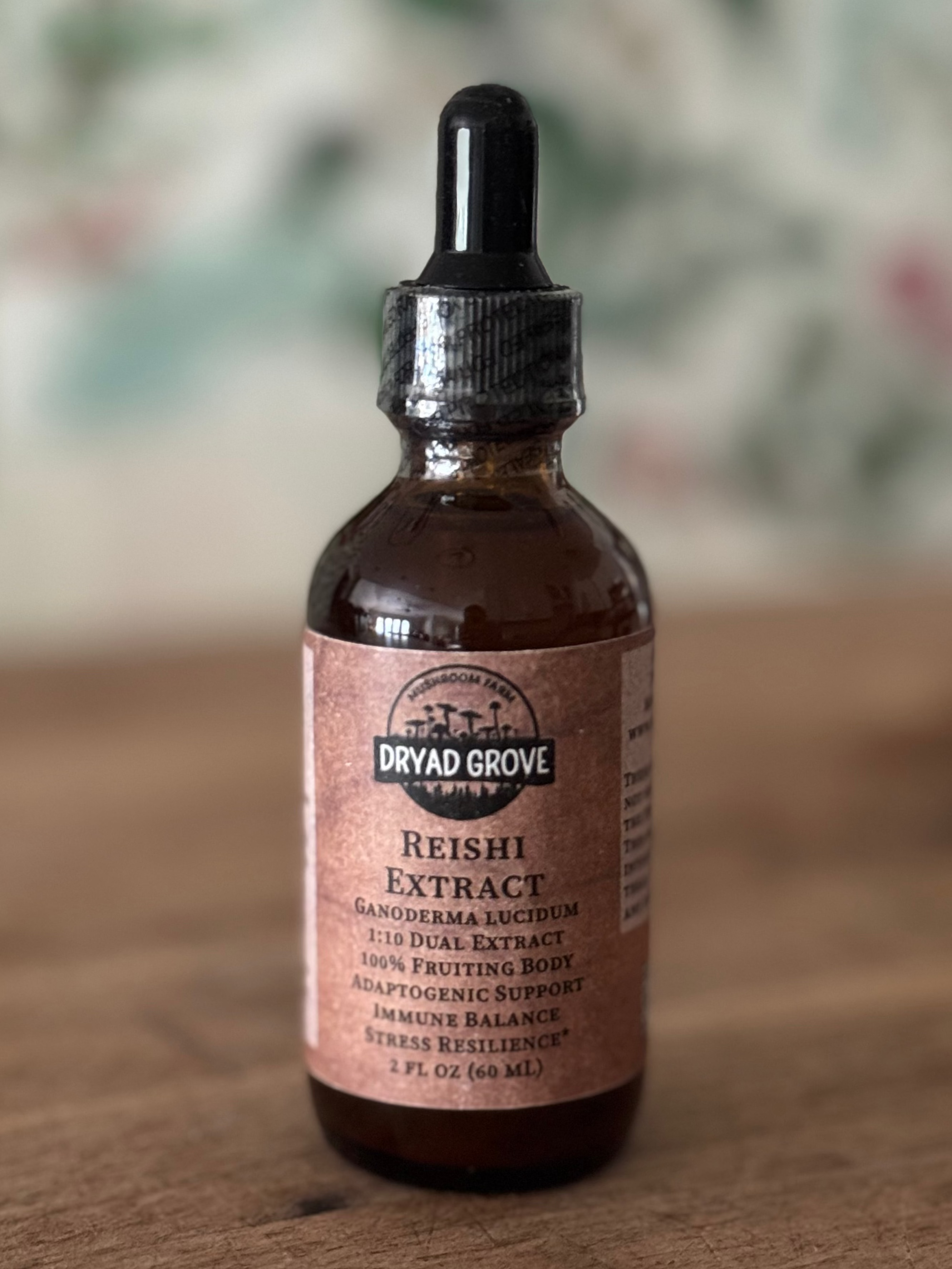Reishi Mushroom Extract (1oz or 2oz)