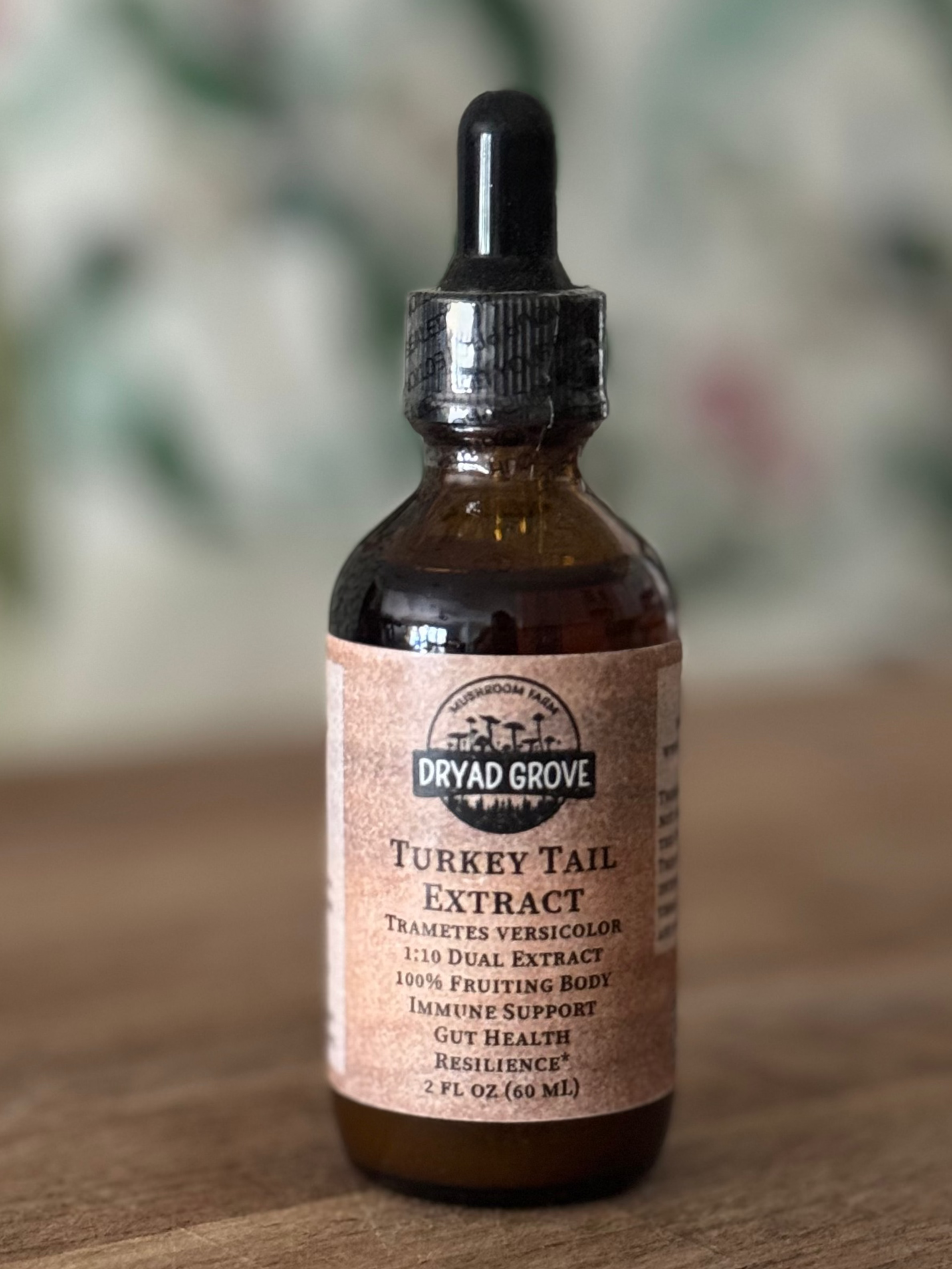 Turkey Tail Mushroom Extract (1oz or 2oz)