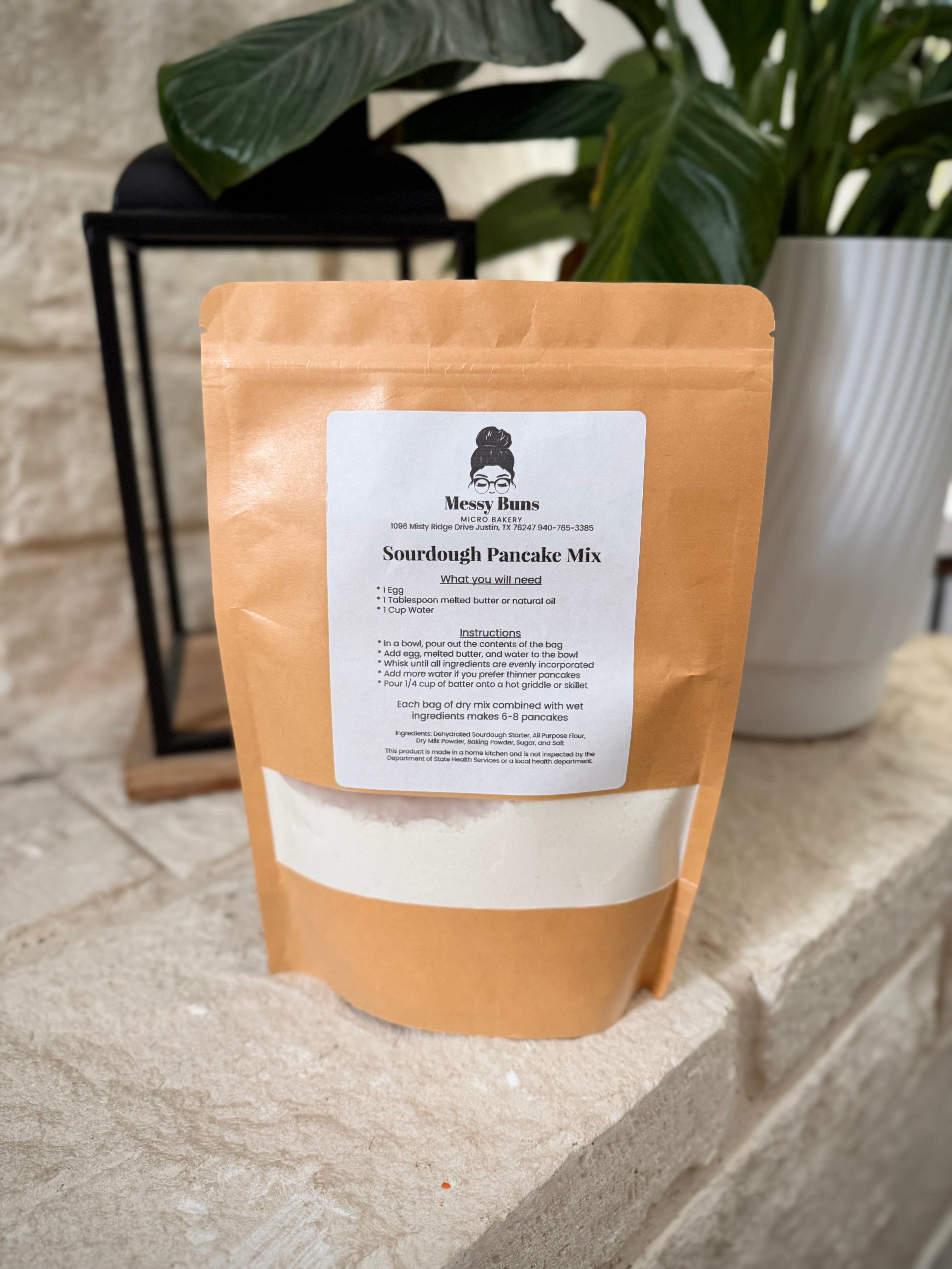 Dry Sourdough Pancake Mix