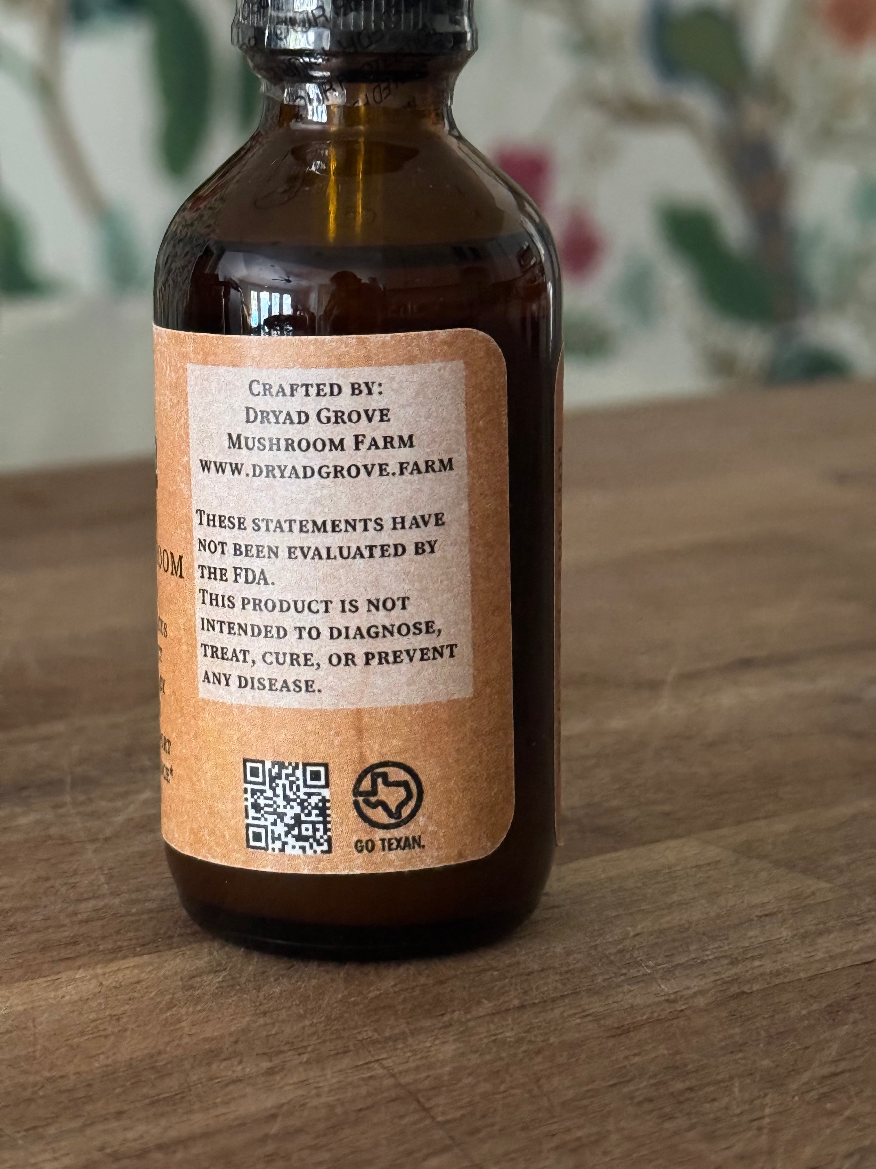 Oyster Mushroom Extract (1oz or 2oz)