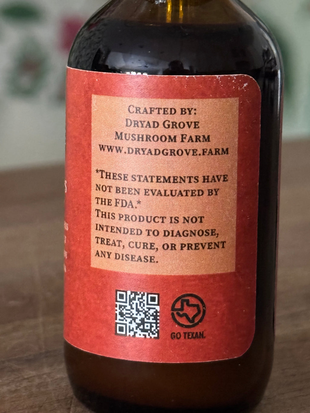 Cordyceps Mushroom Extract (1oz or 2oz)