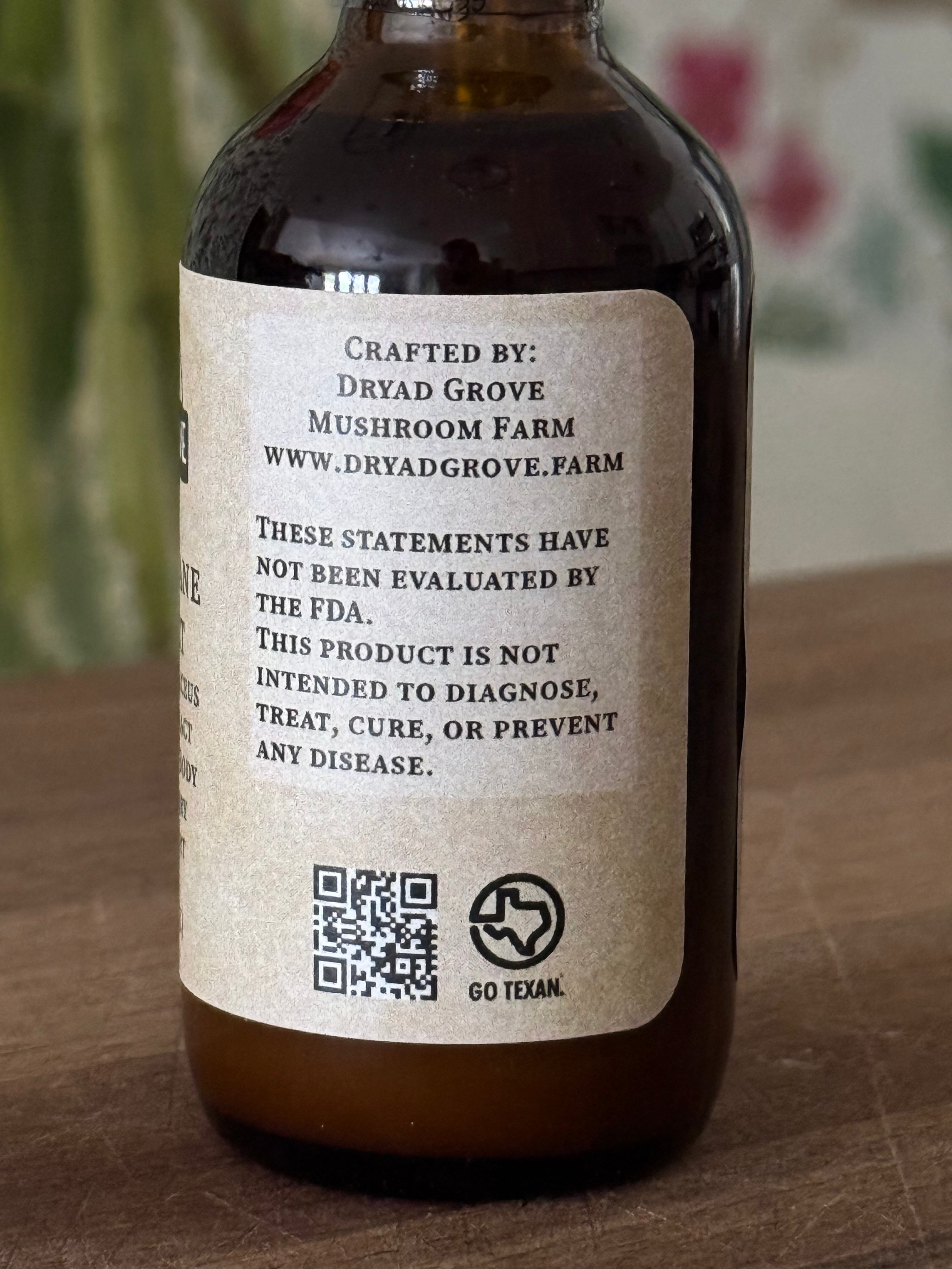 Lion's Mane Mushroom Extract (1oz or 2oz)