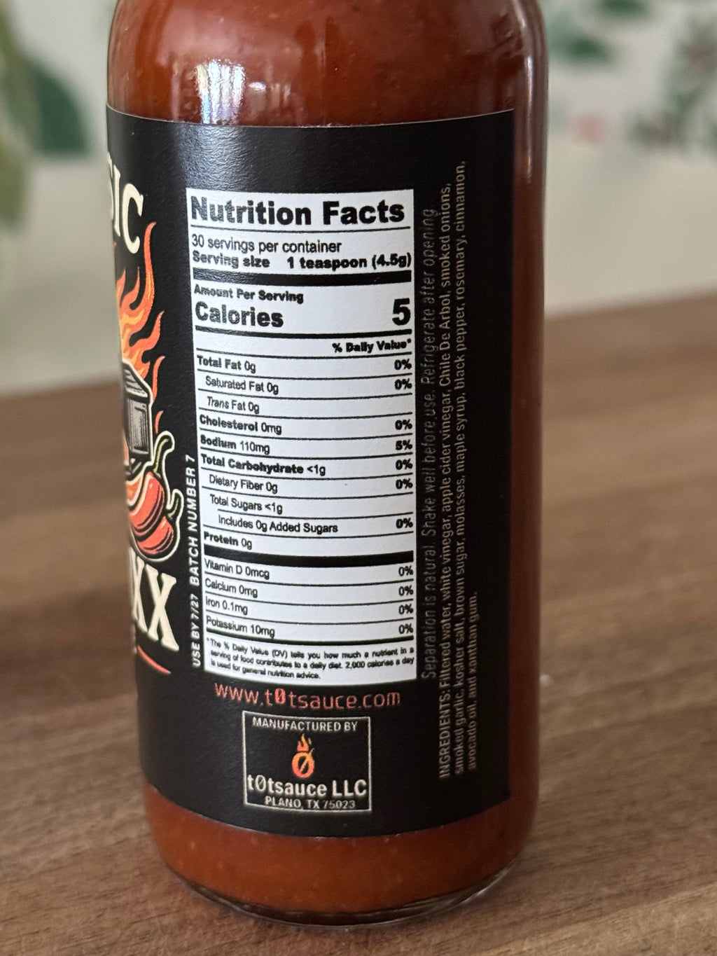 Fire Boxx Hot Sauce (5oz)