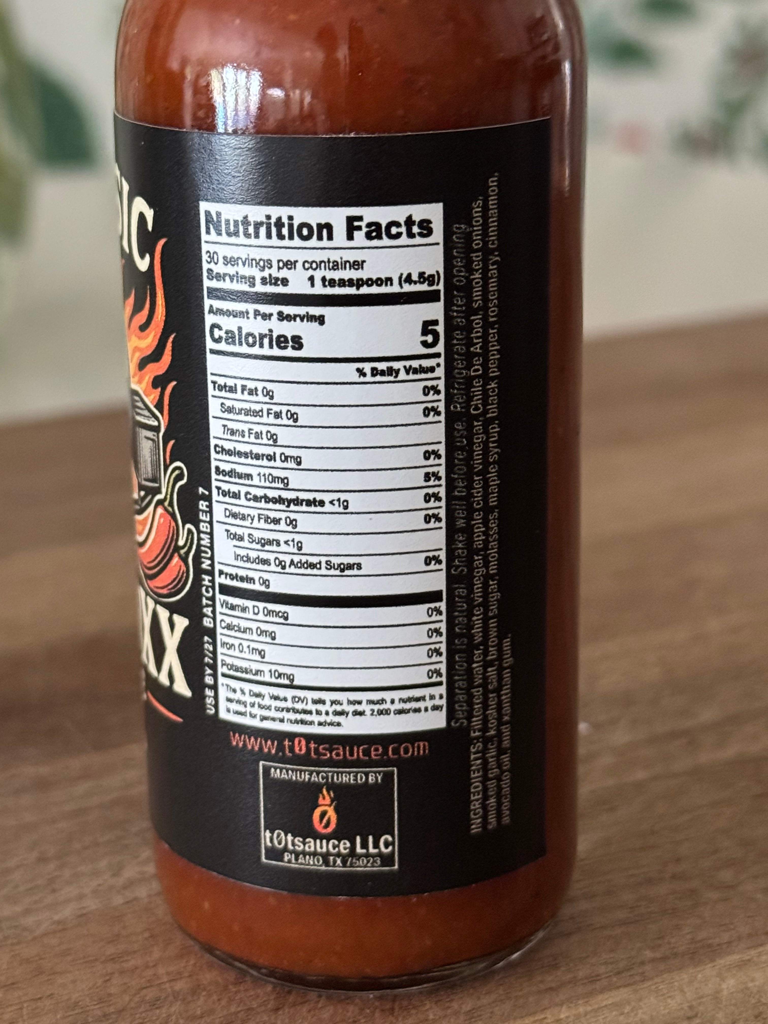 Fire Boxx Hot Sauce (5oz)