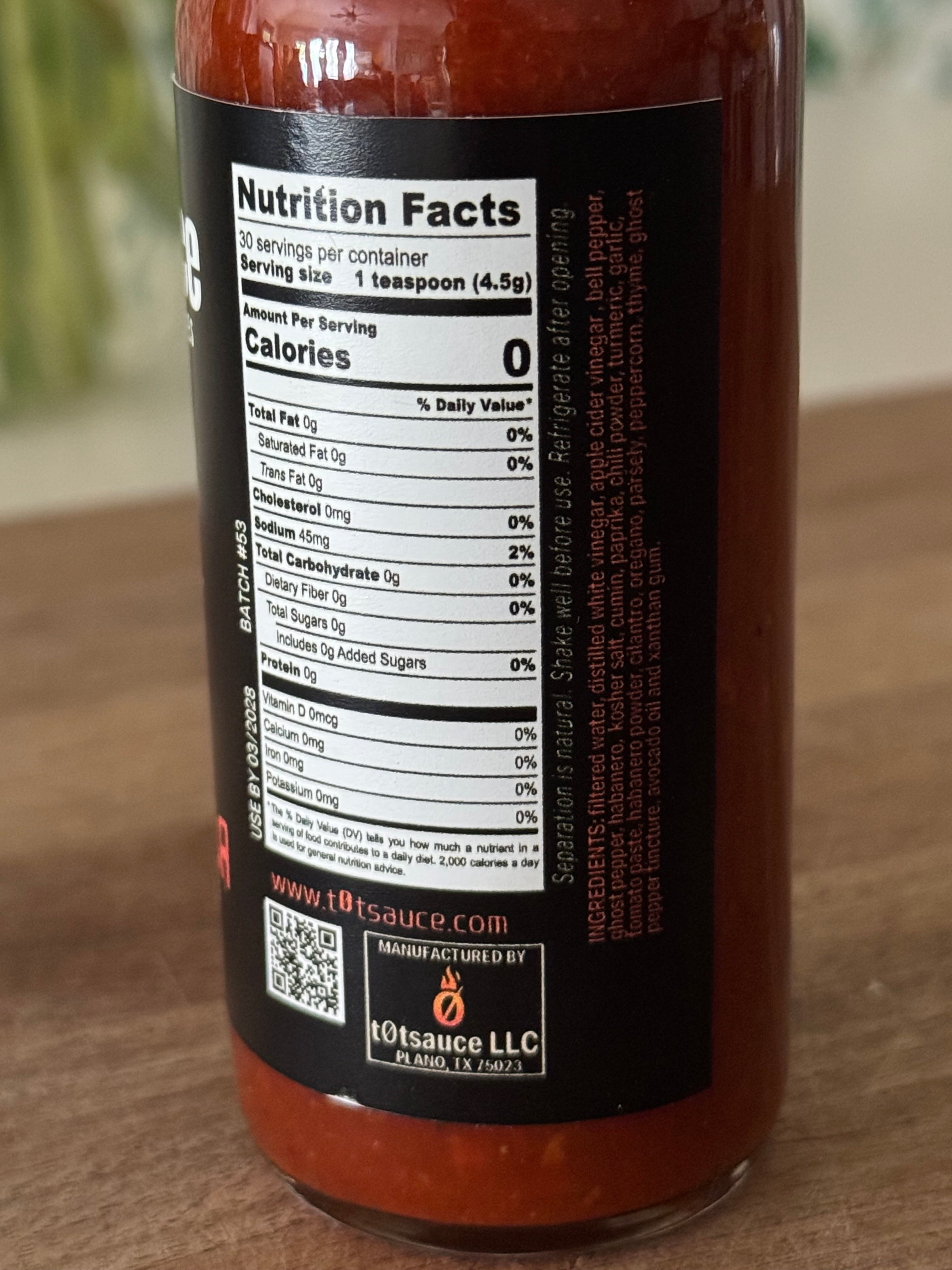 The Chancla Hot Sauce (5oz)