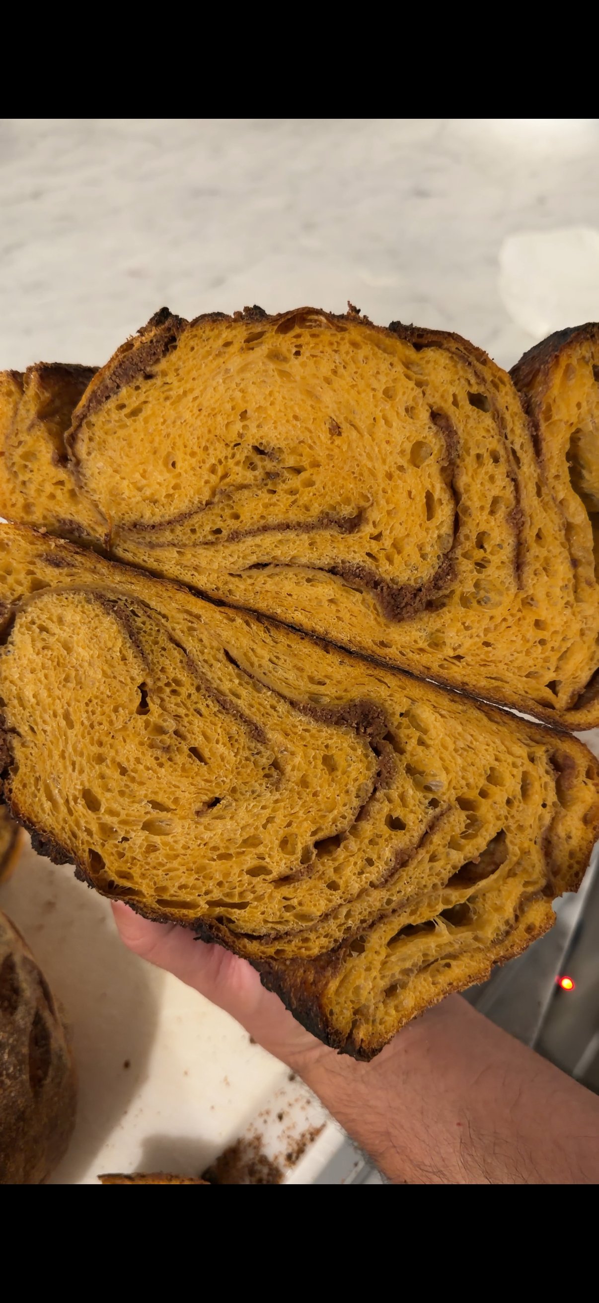 Pumpkin Crumble Sourdough