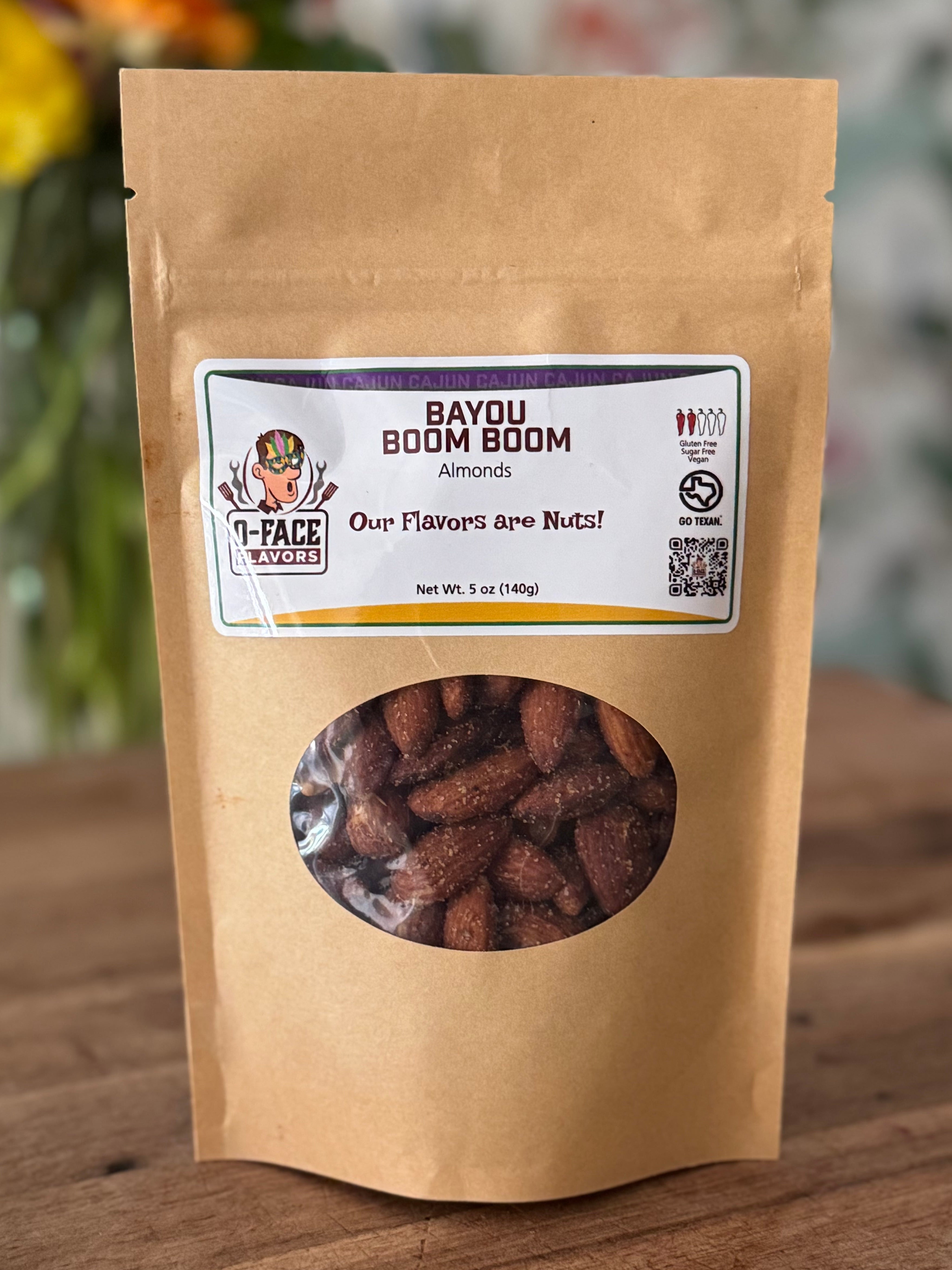 Bayou Boom Boom Seasoned Almonds (5oz)