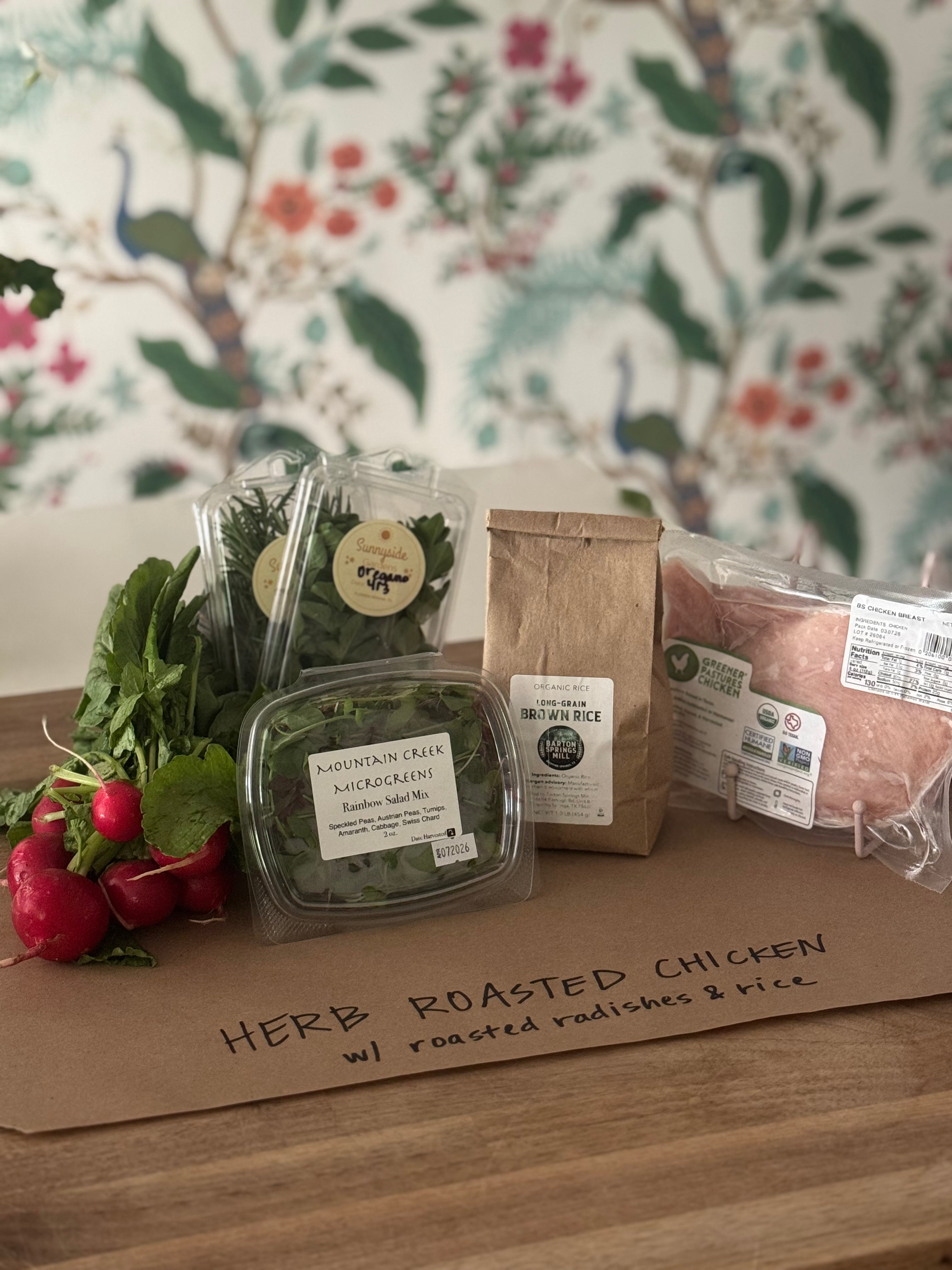 The Garden Herb Chicken Dinner Box