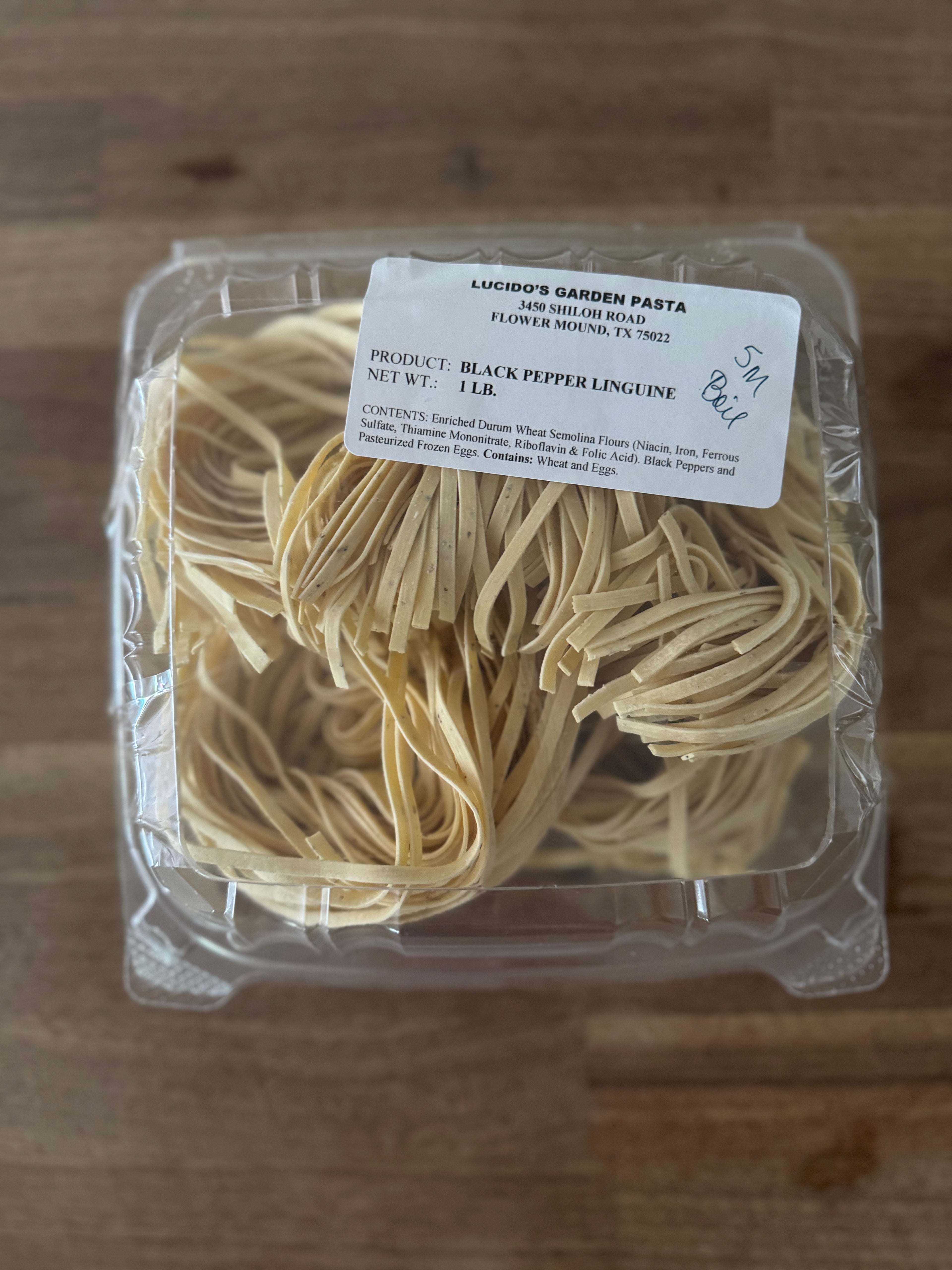 Black Pepper Linguine (1lb)