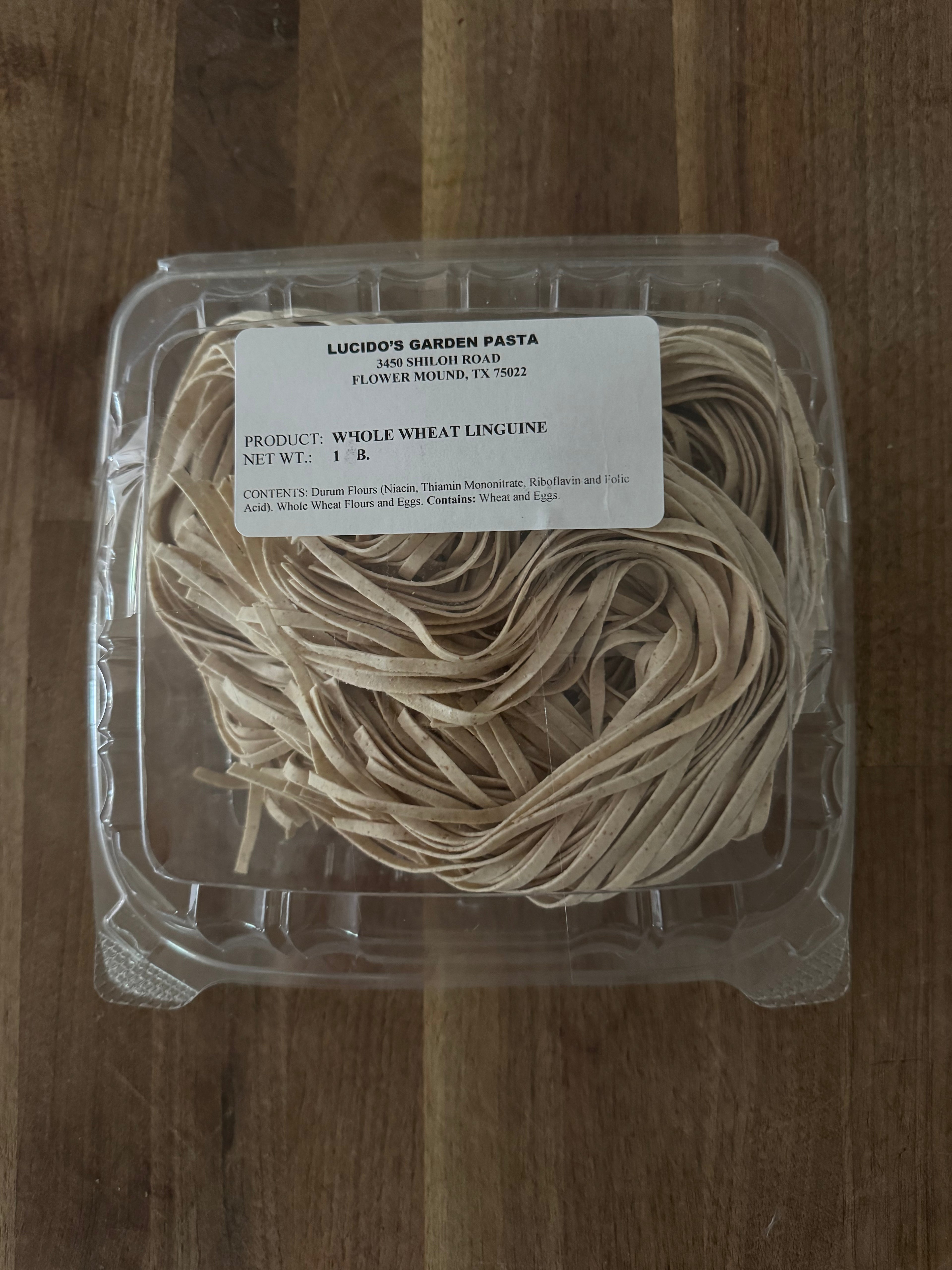 Whole Wheat Linguine (Dried, 1lb)