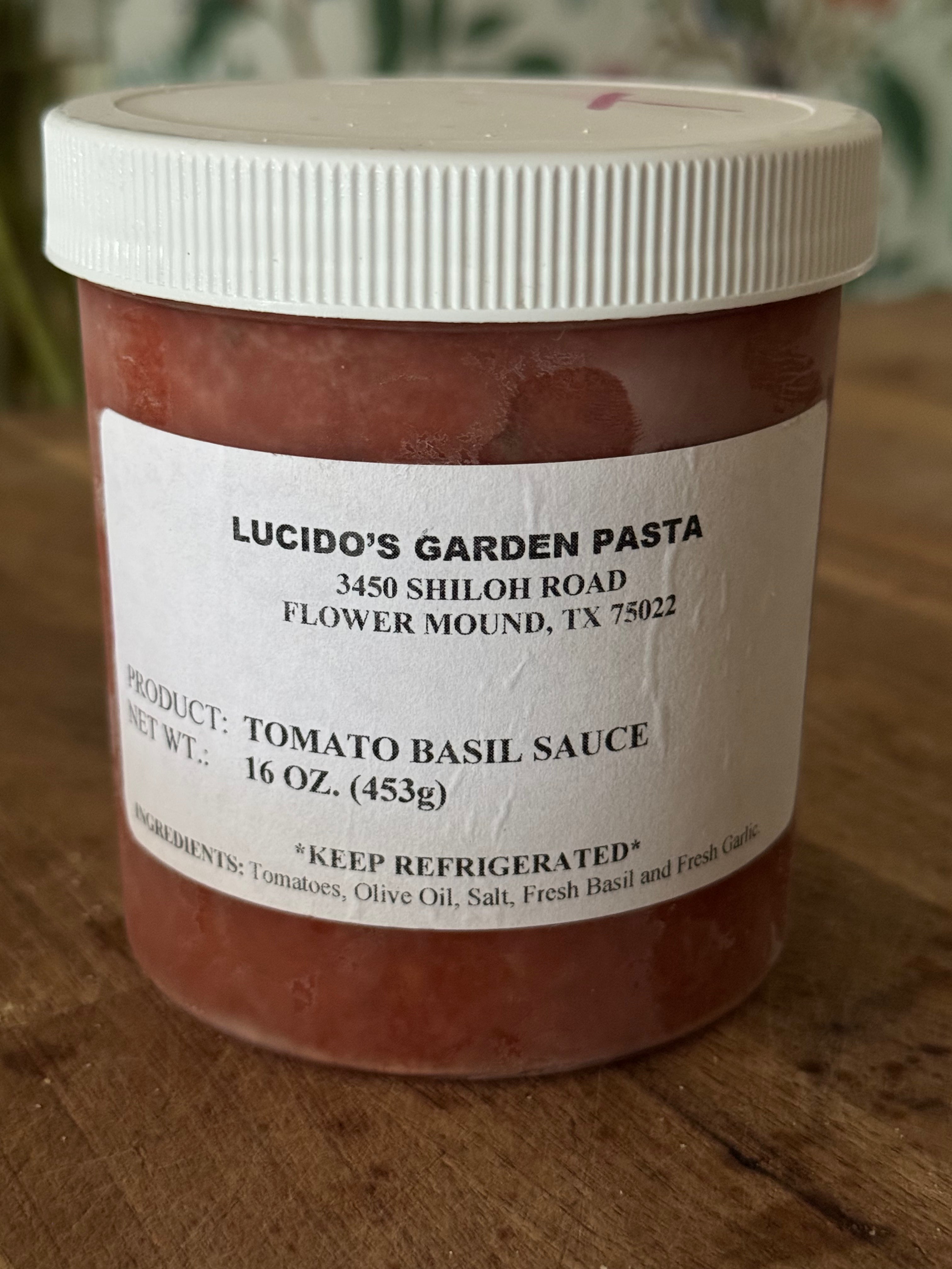 Tomato Basil Sauce (16oz)