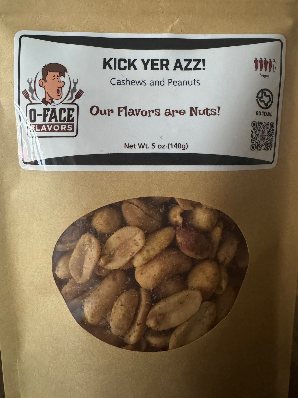 Kick Yer Azz! Seasoned Mixed Nuts (5oz)