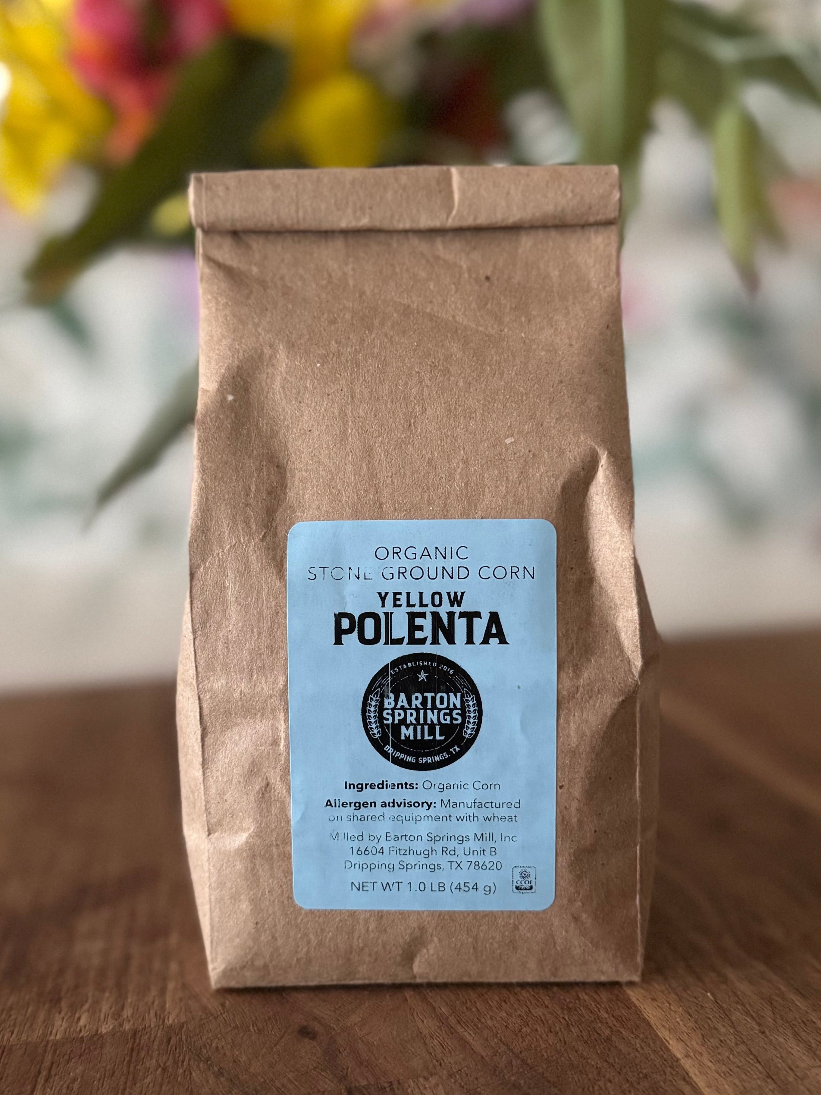 Organic Stone Ground Polenta (1lb)