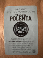 Organic Stone Ground Polenta (1lb)