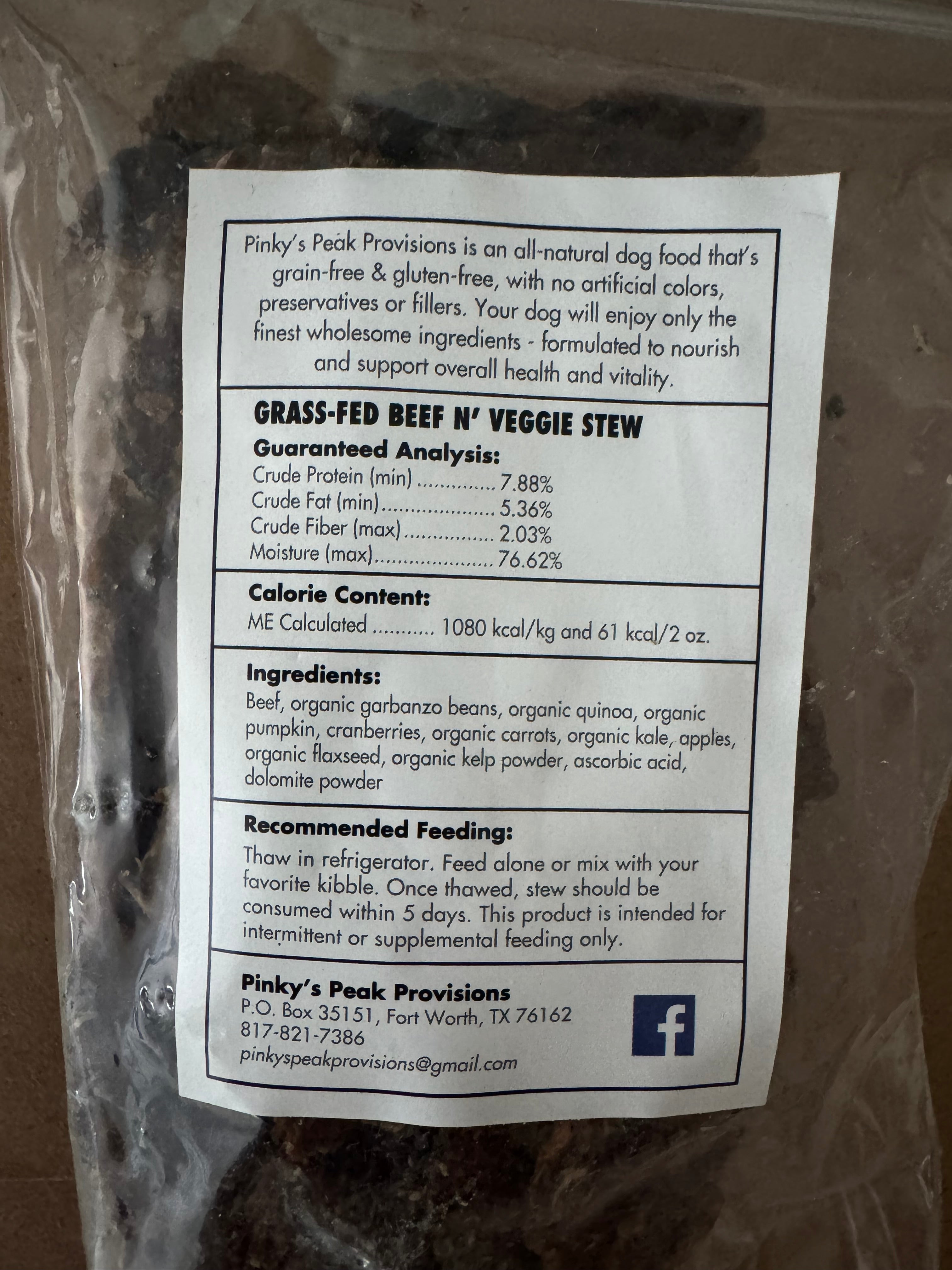 More Than Beef Jerky (Dog Treat)
