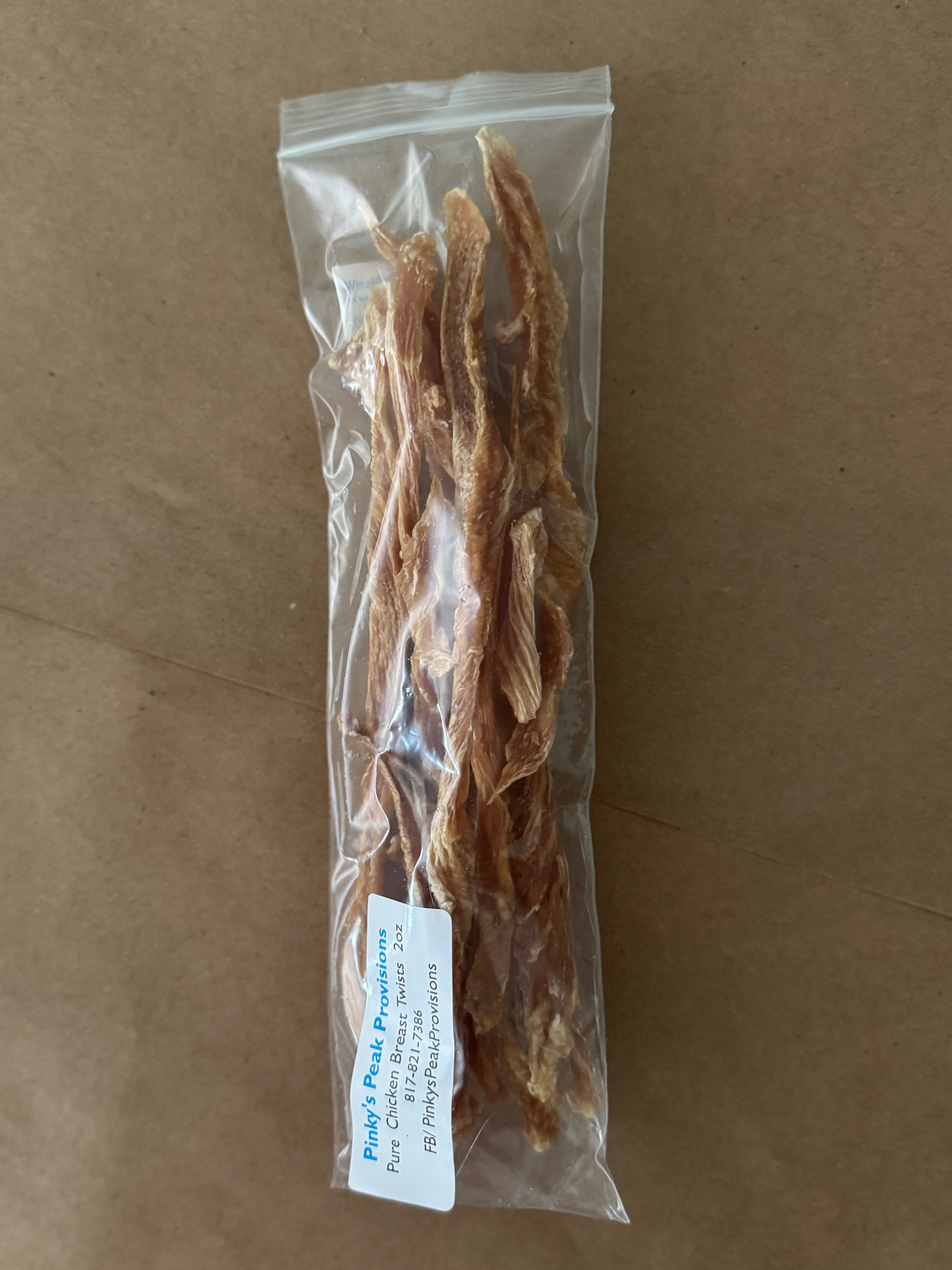 Chicken Breast Meat Twists (Dog Treat)