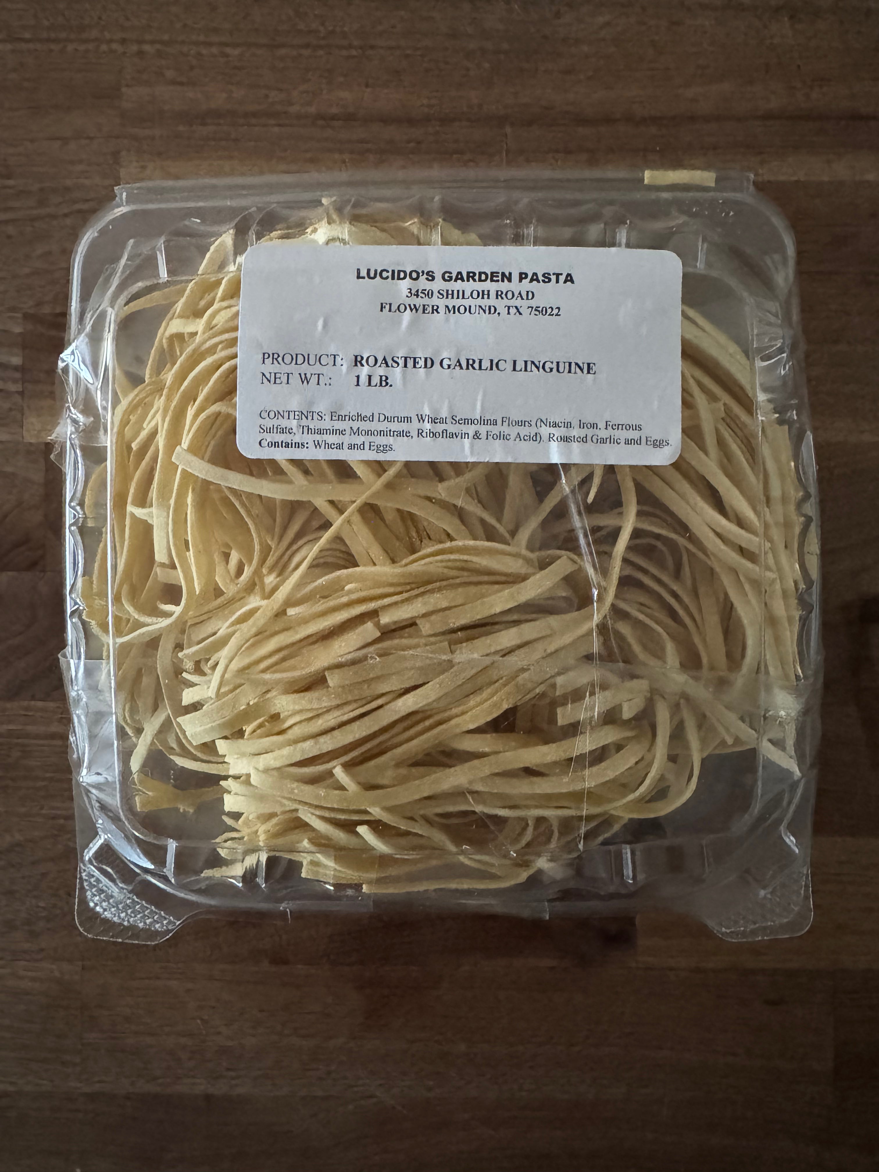 Roasted Garlic Linguine (Dried, 1lb)