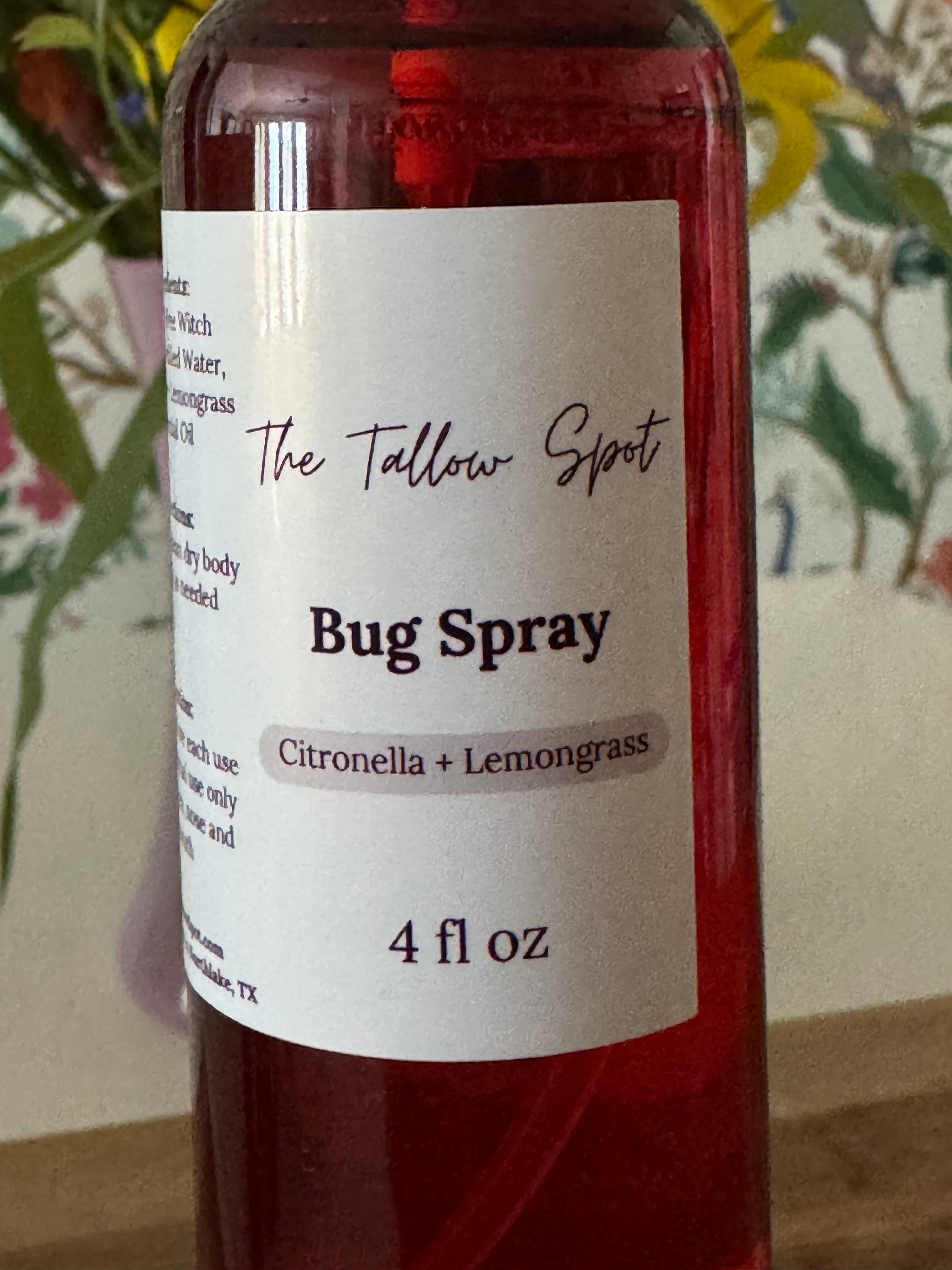 Natural Bug Spray