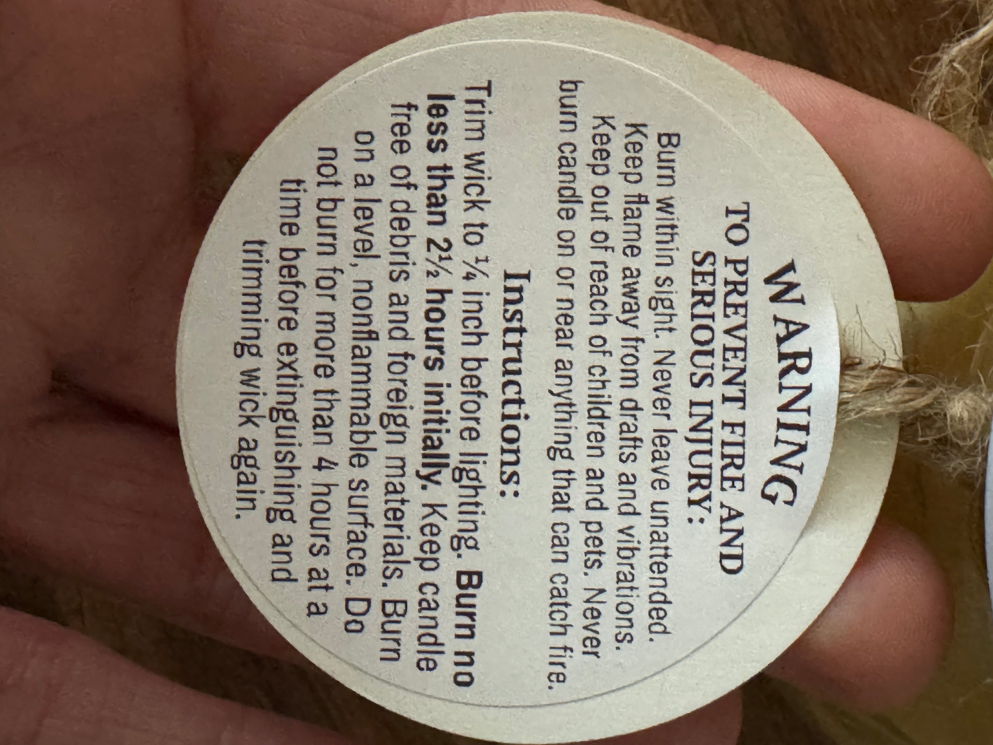 Non-Toxic Beeswax Blend Candle - Vintage Jar (Choose Scent)