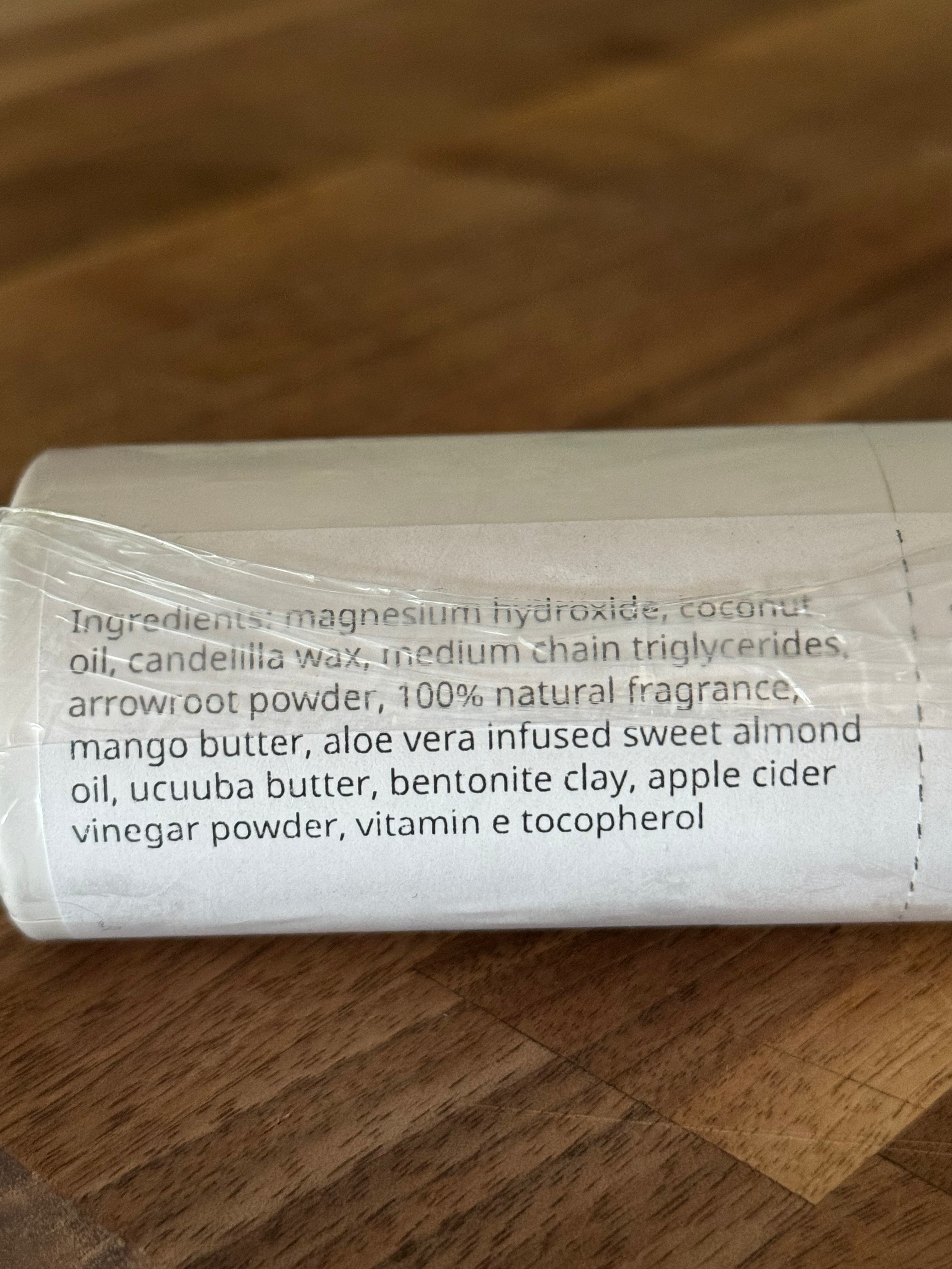 Plant-Based Deodorant Stick (Choose Scent)