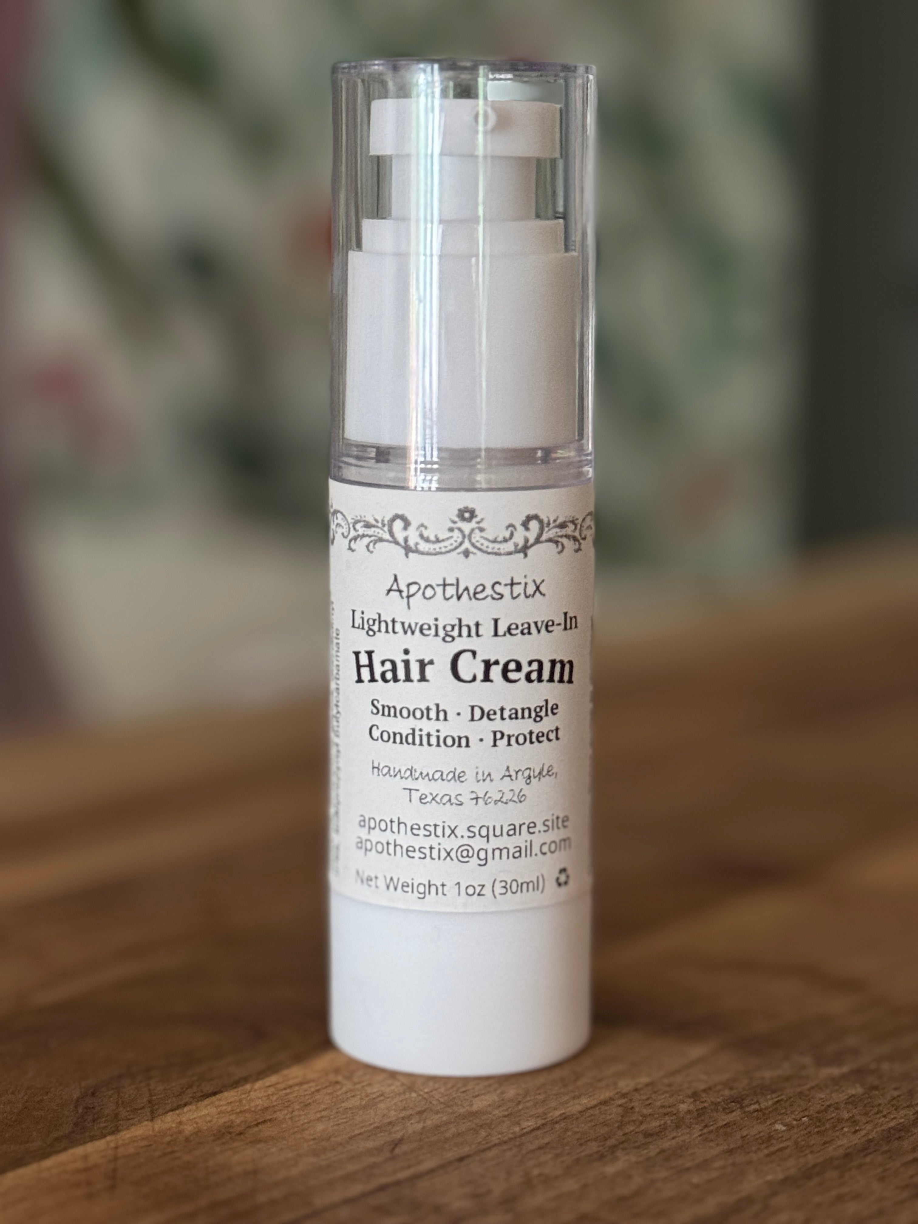 Lightweight Hair Cream (plant-based)