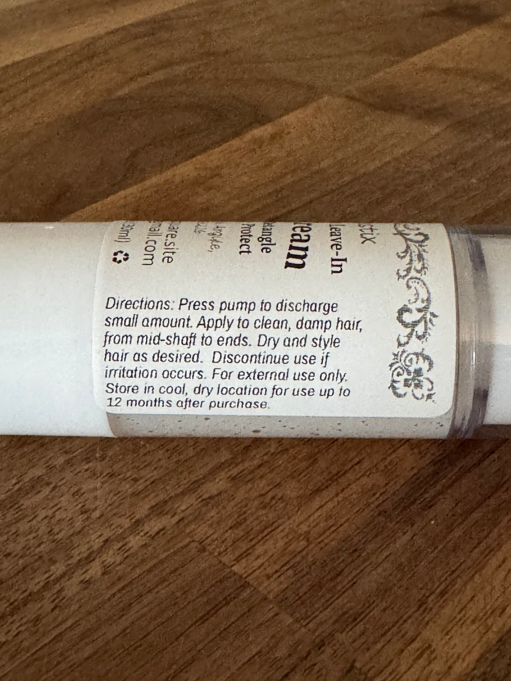 Lightweight Hair Cream (plant-based)