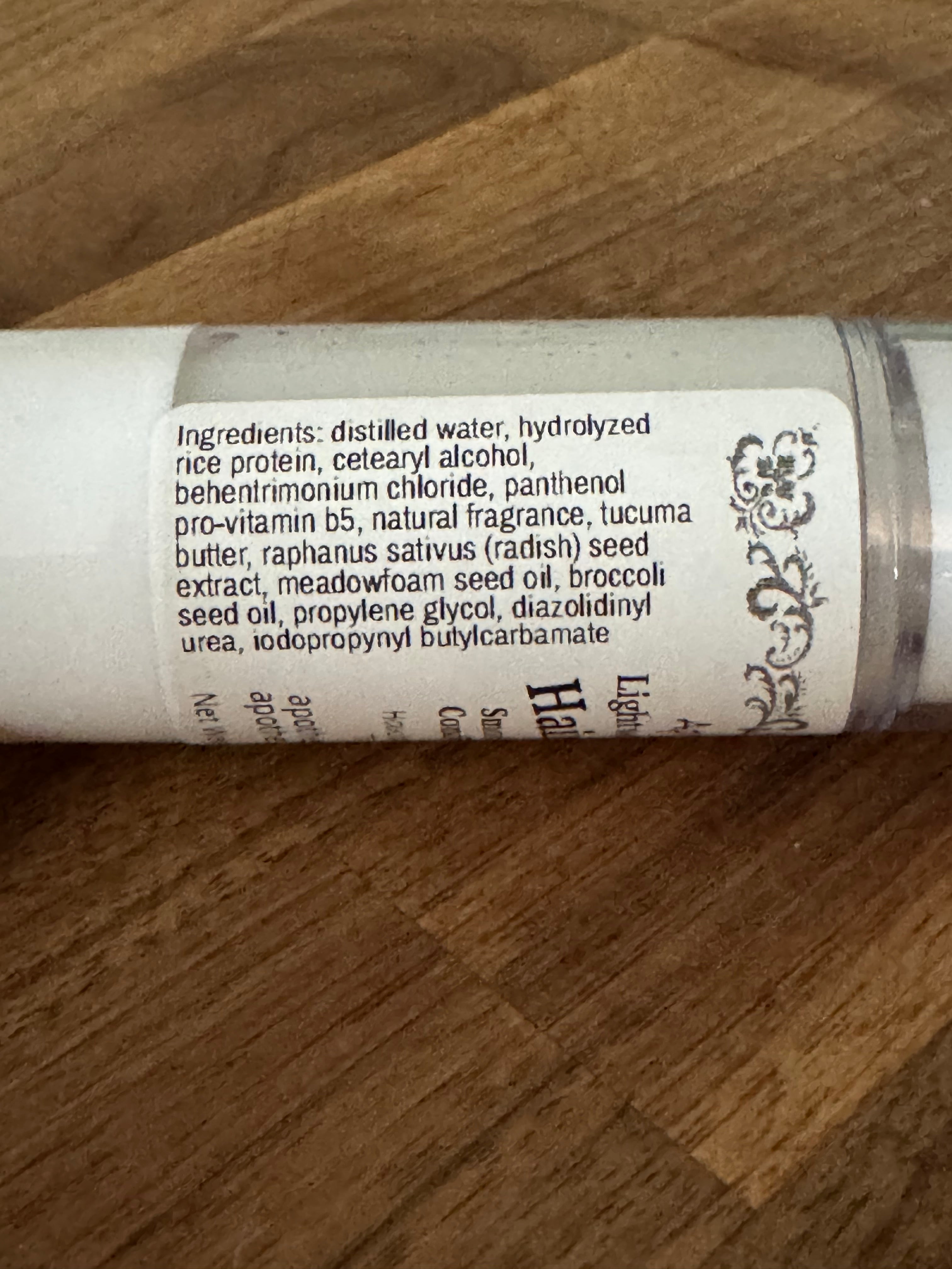 Lightweight Hair Cream (plant-based)